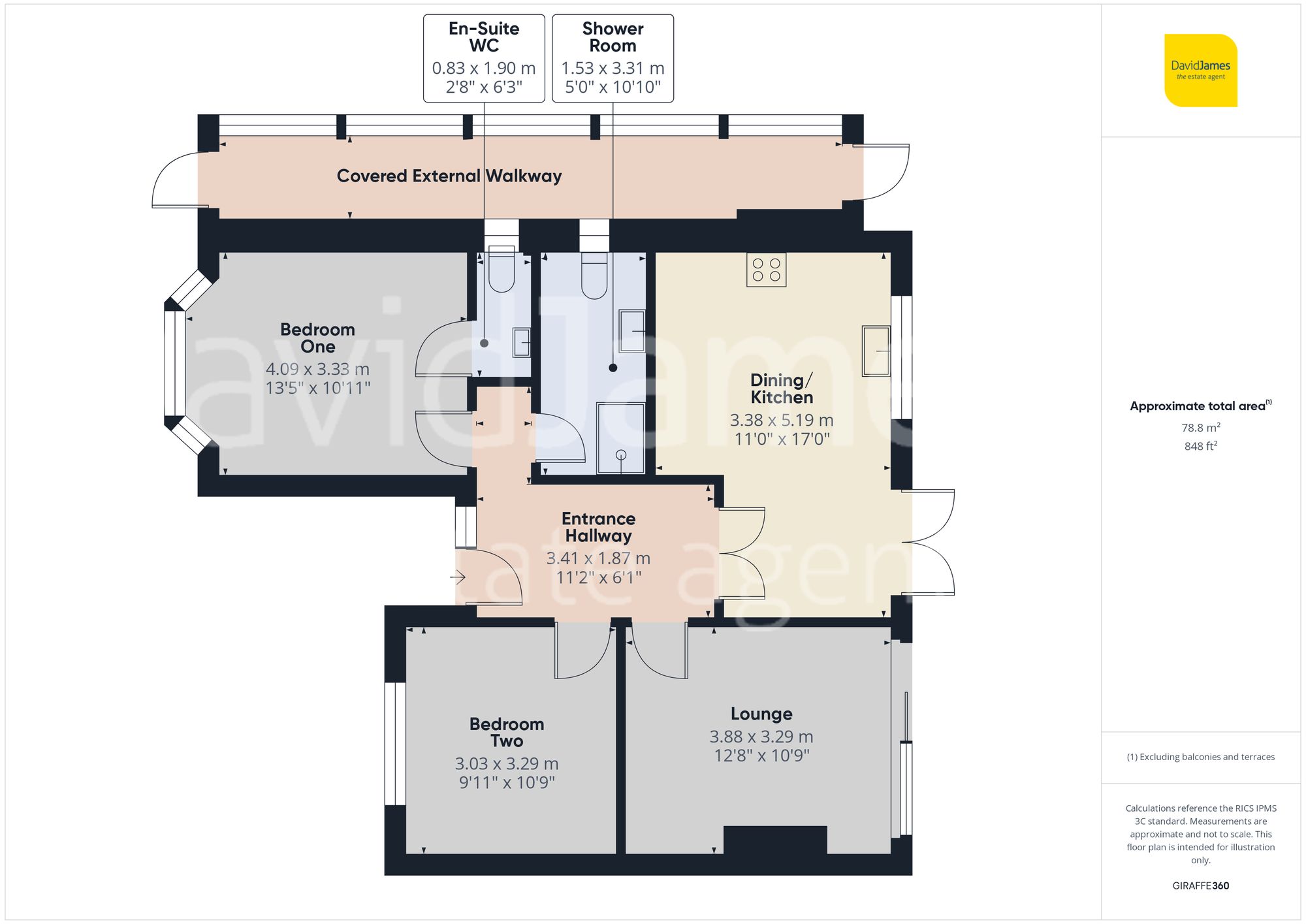28 Broadway East, Nottingham floorplan
