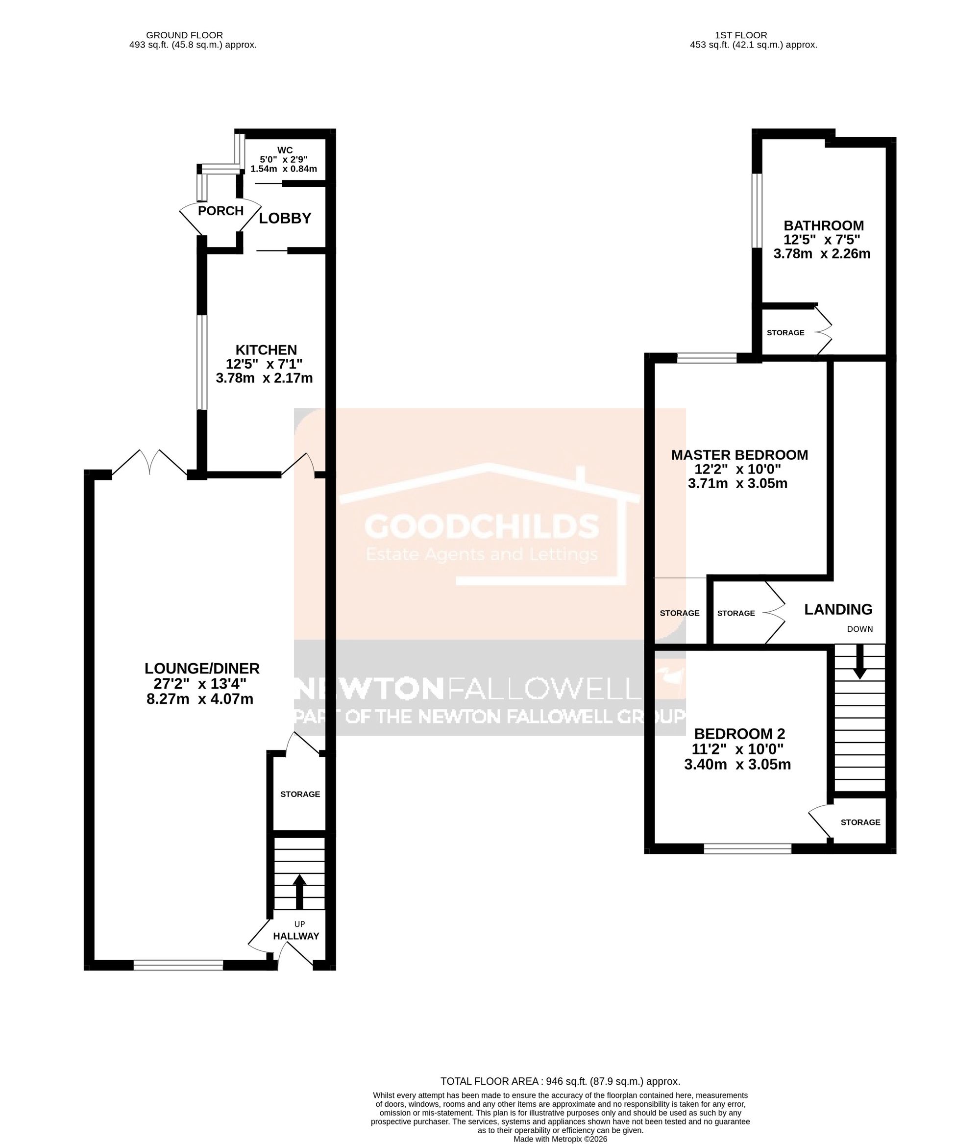 24 Bradford Terrace, Stoke-On-Trent floorplan
