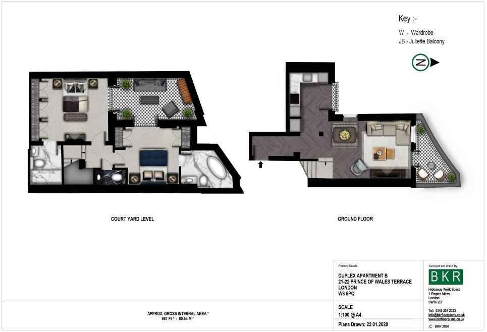 21-22 Prince of Wales Terrace floorplan