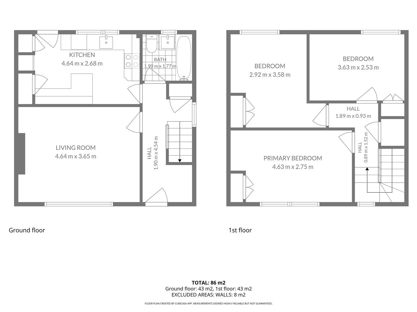 Woodhill Road, Bishopbriggs floorplan
