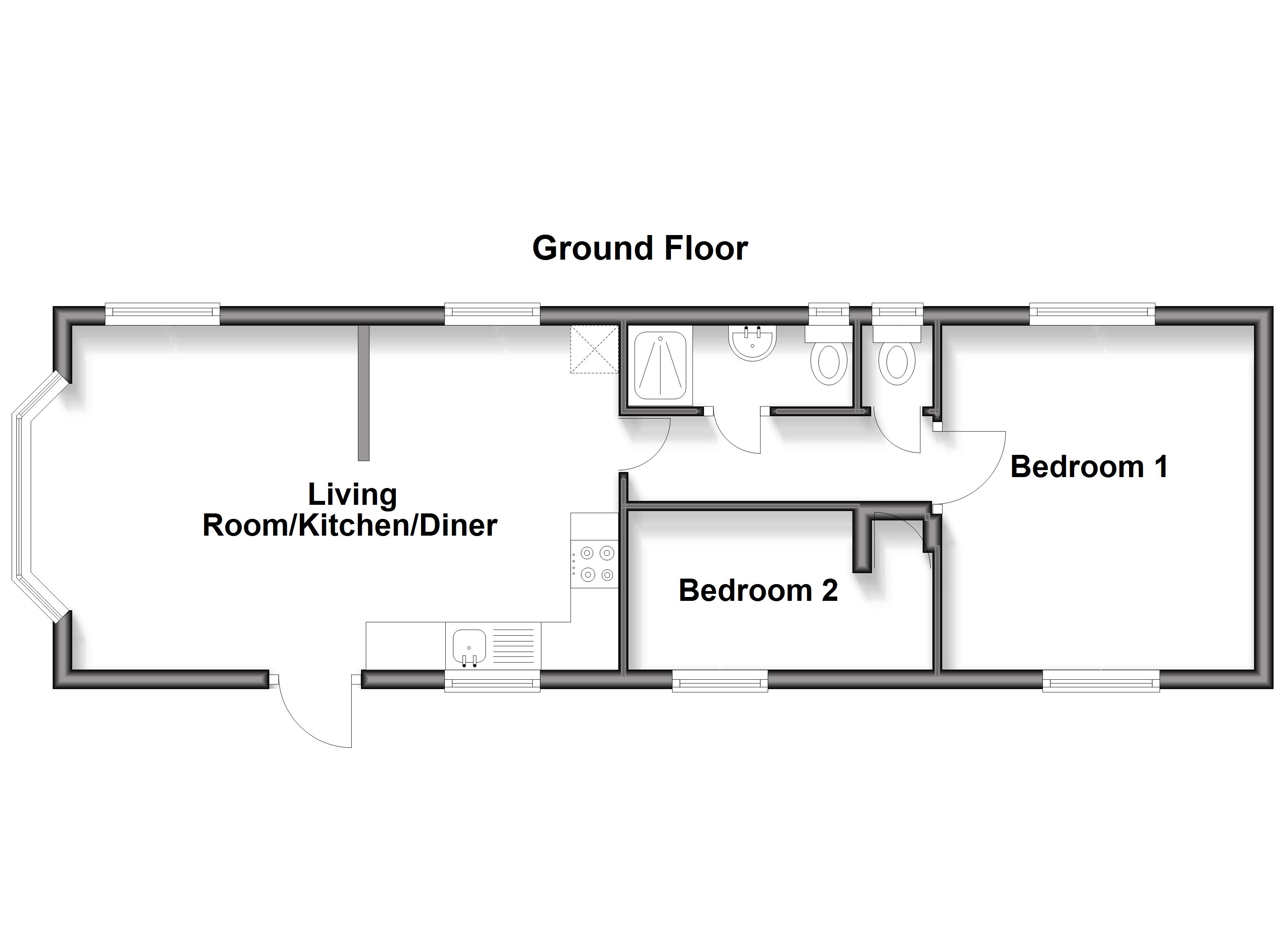 Primrose Lodge, Smarden Road, Headcorn floorplan