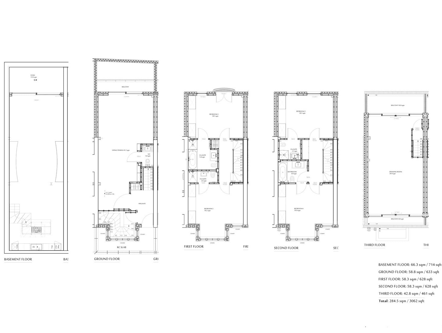 12, Belmont Street, London floorplan