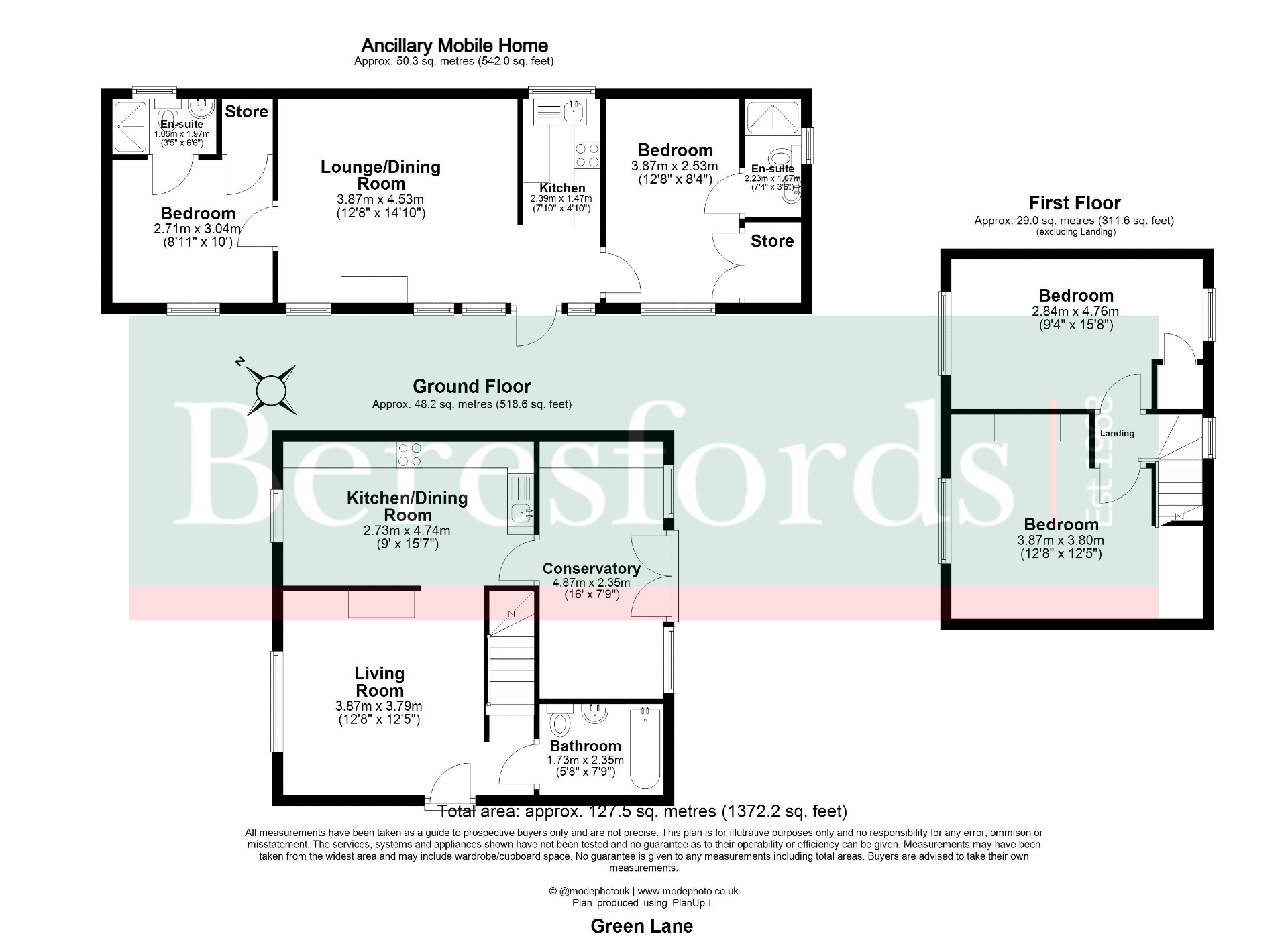 54, Green Lane, Chelmsford floorplan