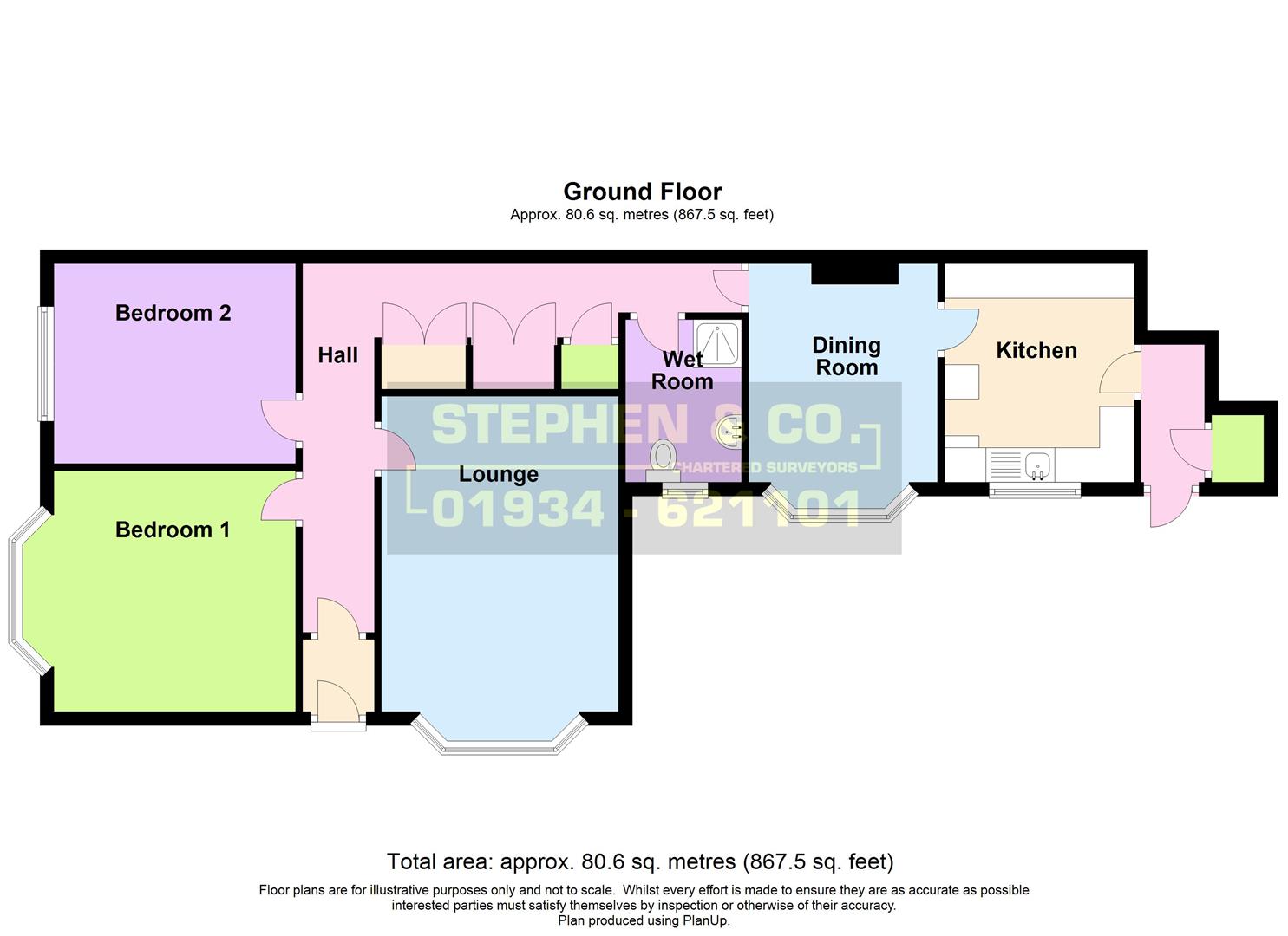 St. Pauls Road, WestonSuperMare BS23, 2 bedroom flat for sale