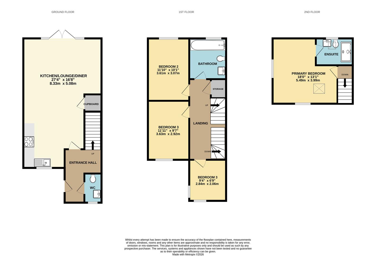 Scott House, 1B, West Road, Caister-on-sea floorplan