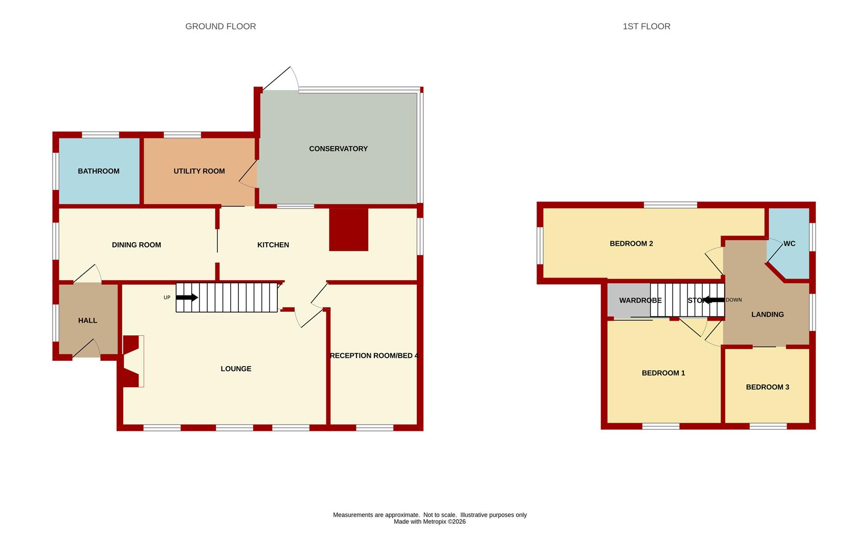 The Old Post Office, Bromyard floorplan