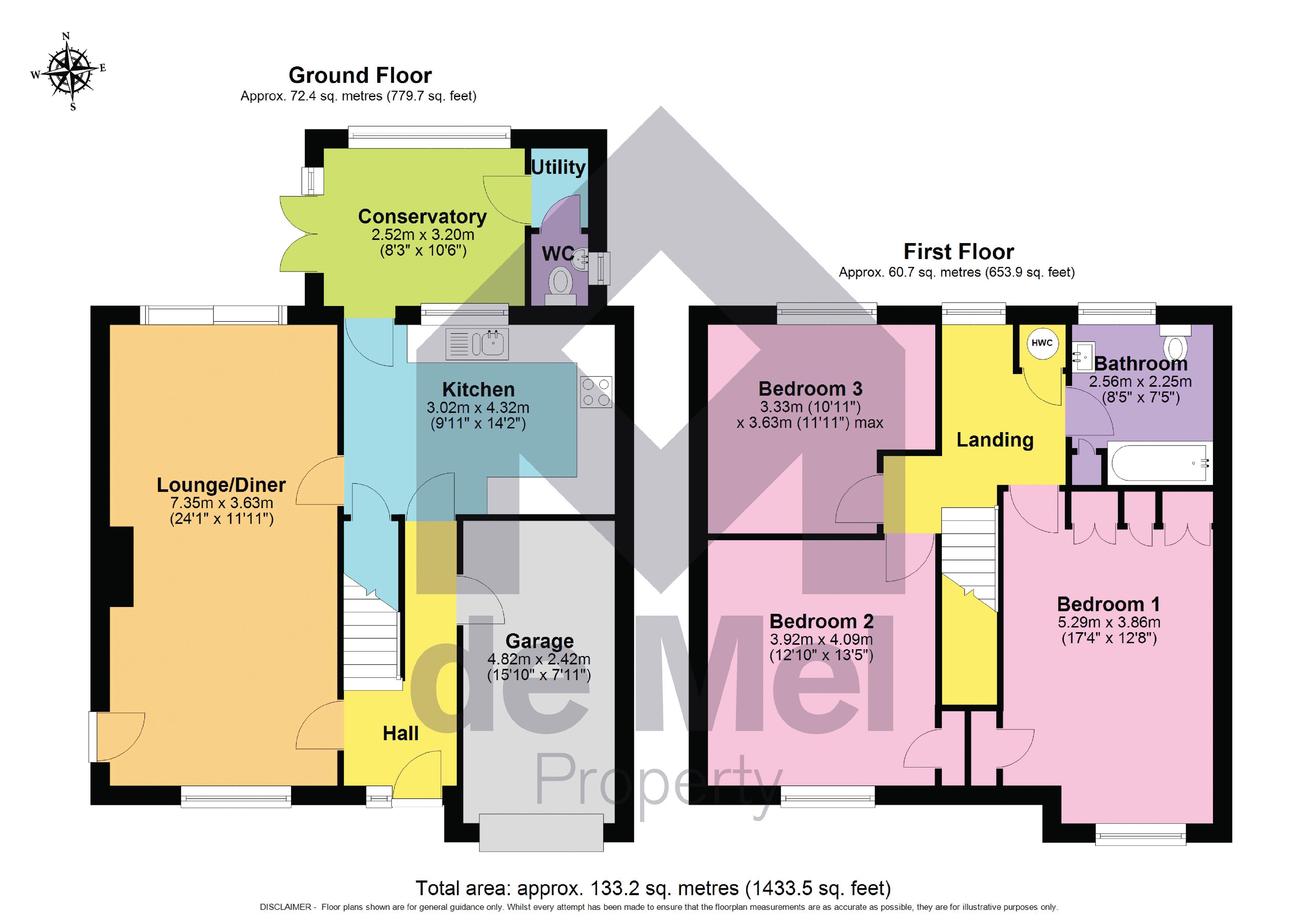 81a, Station Road, Cheltenham floorplan