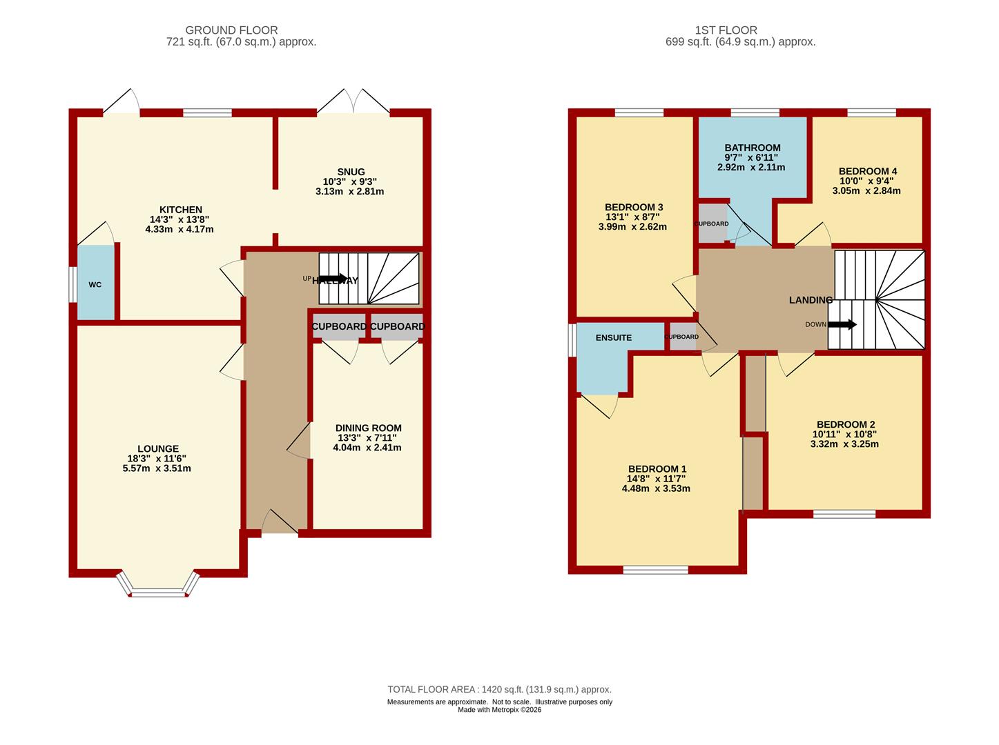 16, Bramble Road, Coleford floorplan