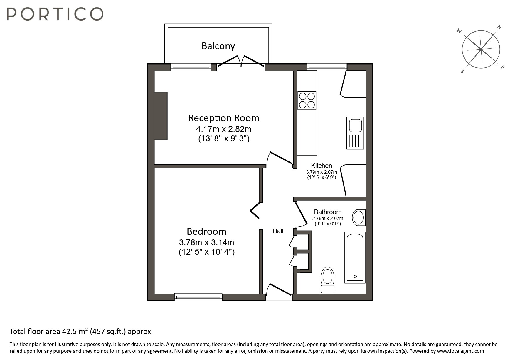 FFF 13 Elsynge Road, London, London floorplan