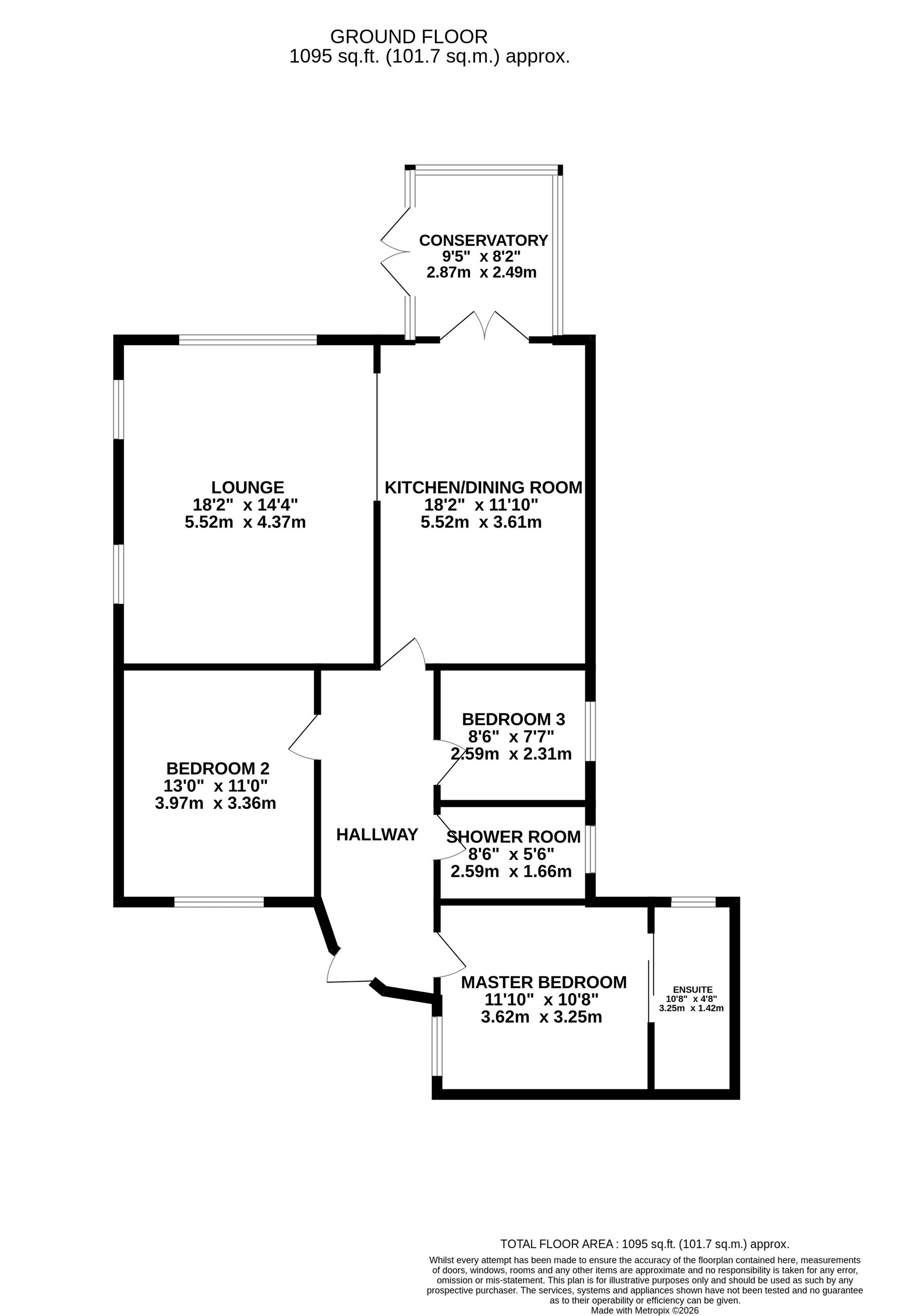 174 Sandbach Road, Stoke-On-Trent floorplan