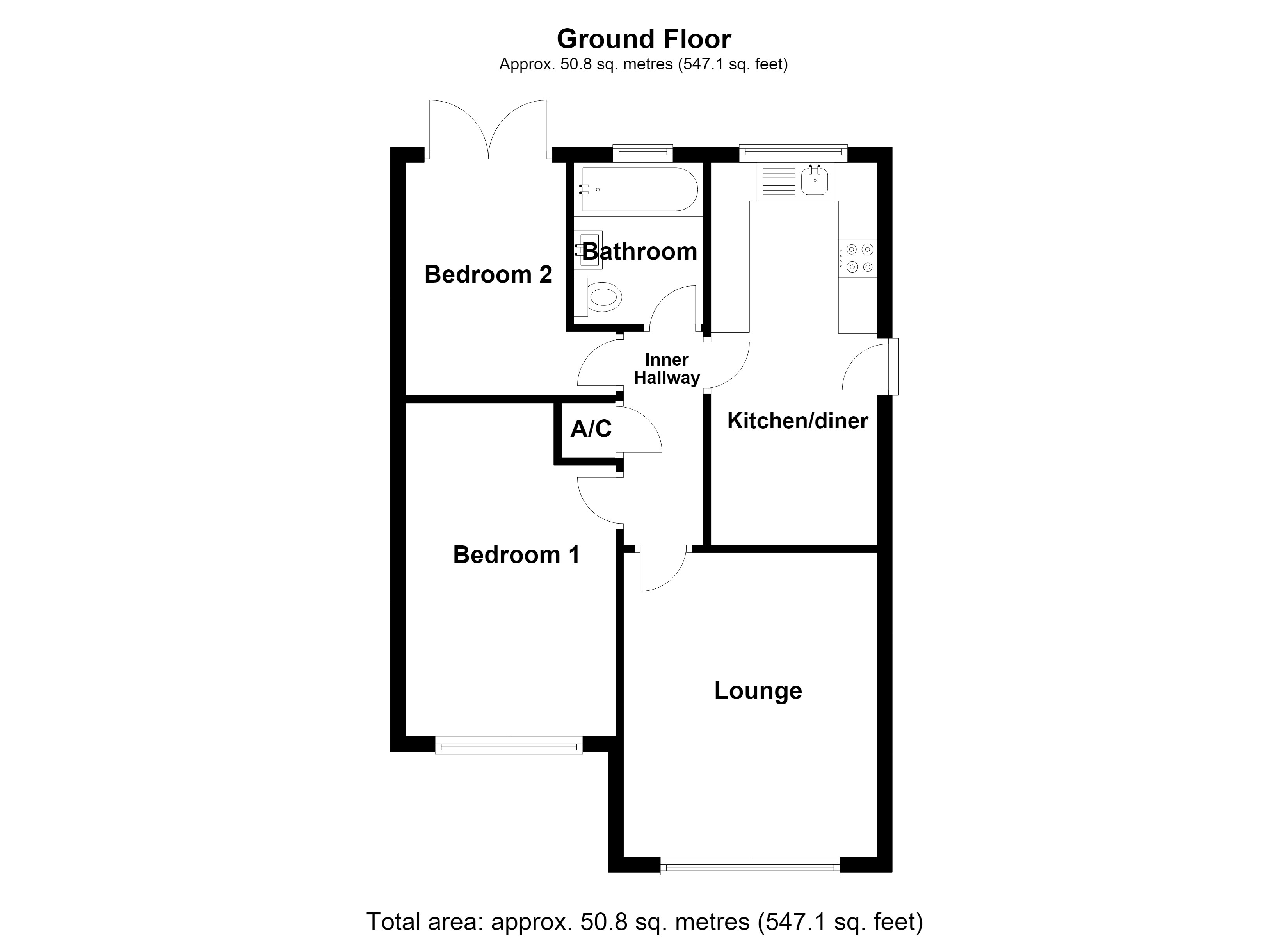 2, Copeland Court, Lincolnshire floorplan