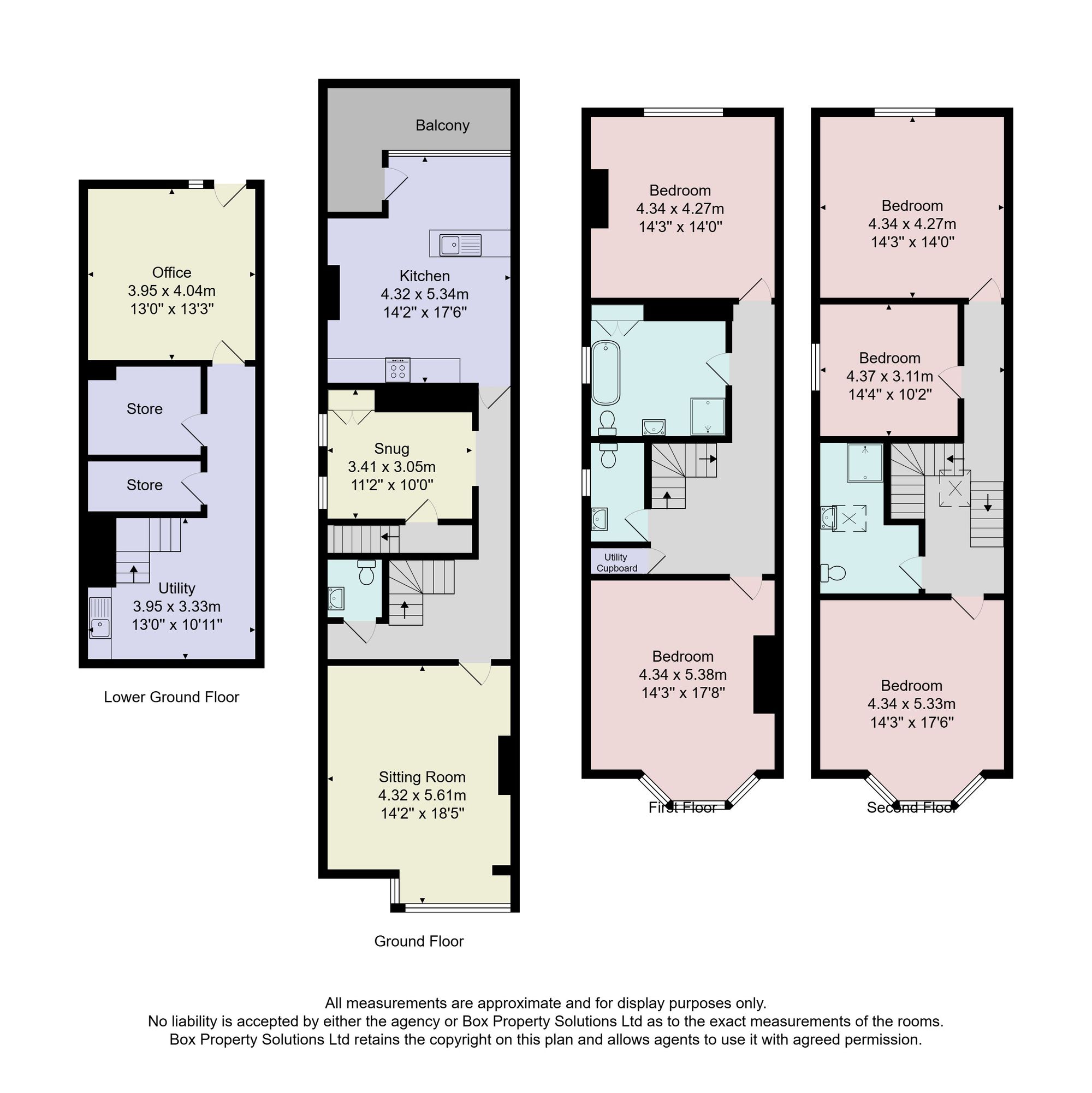 10 Spring Grove, Harrogate floorplan