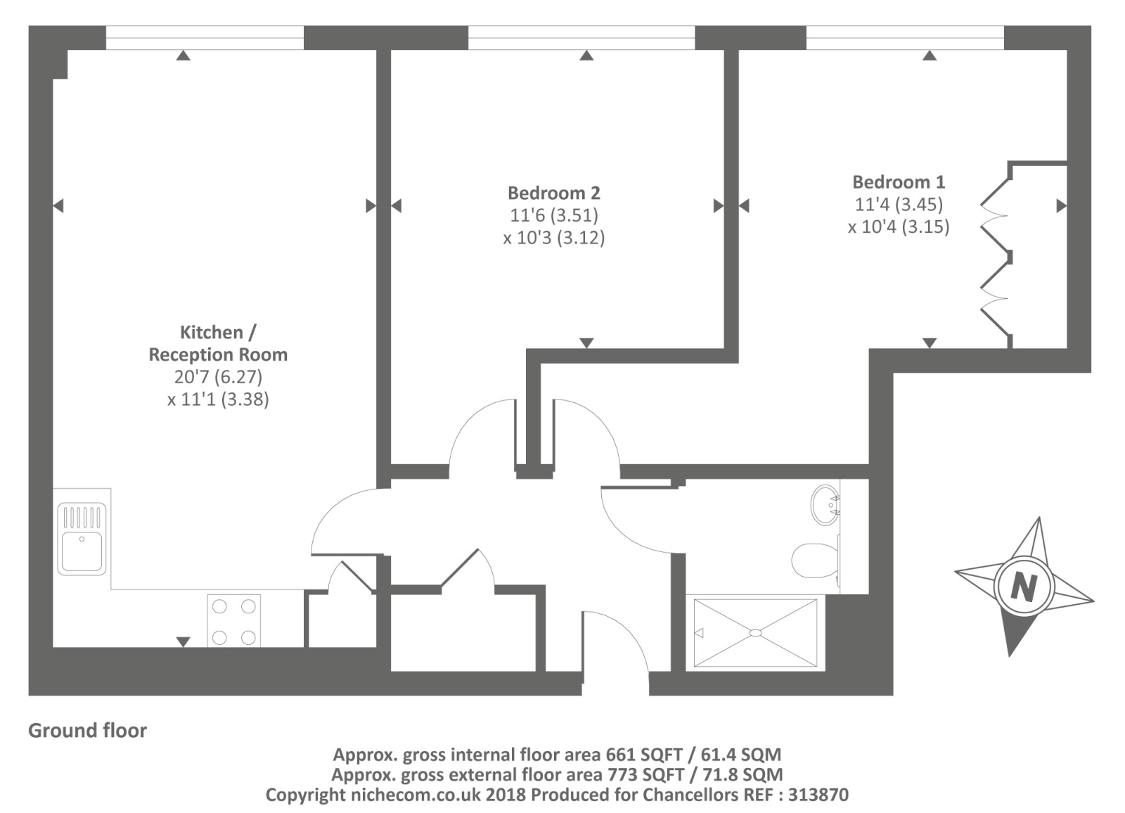 2 Bedrooms Flat for sale in Slough, Berkshire SL1