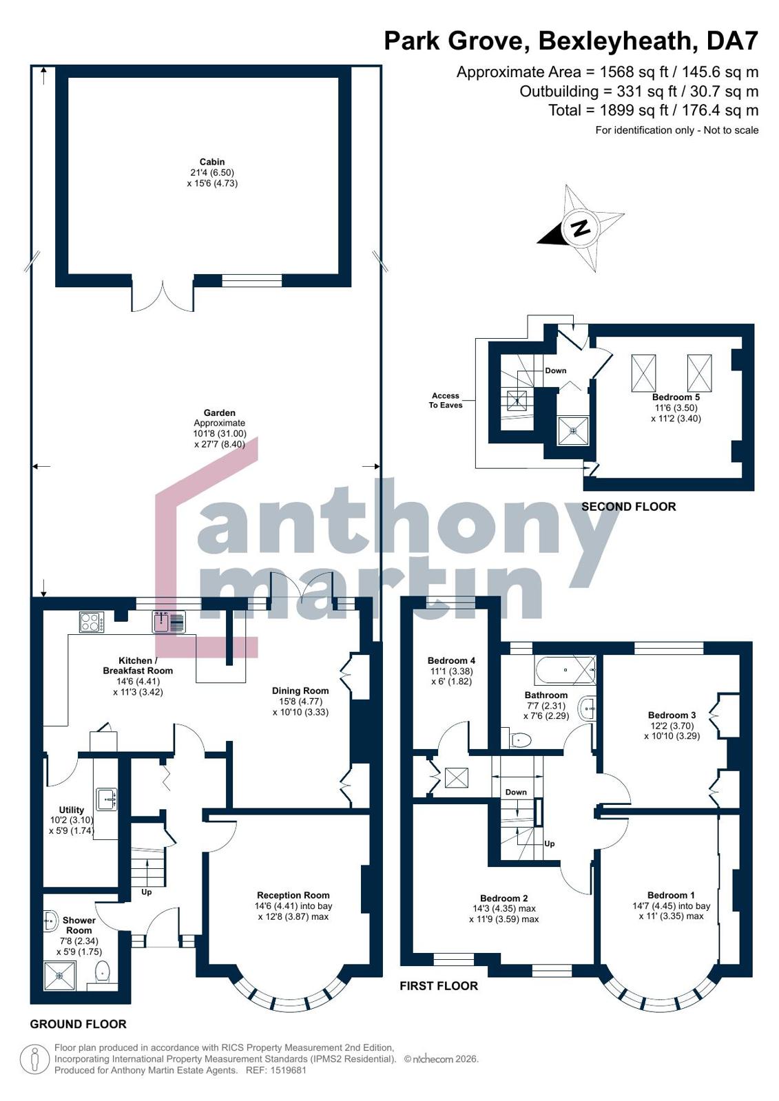 16, Park Grove, Kent floorplan