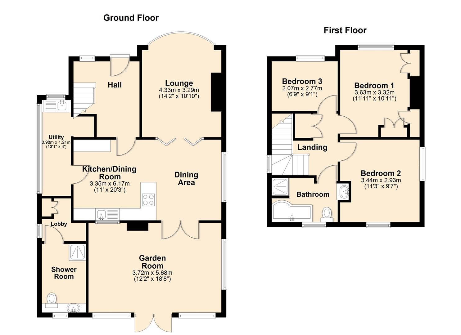 79, Kingston Road, Hull floorplan