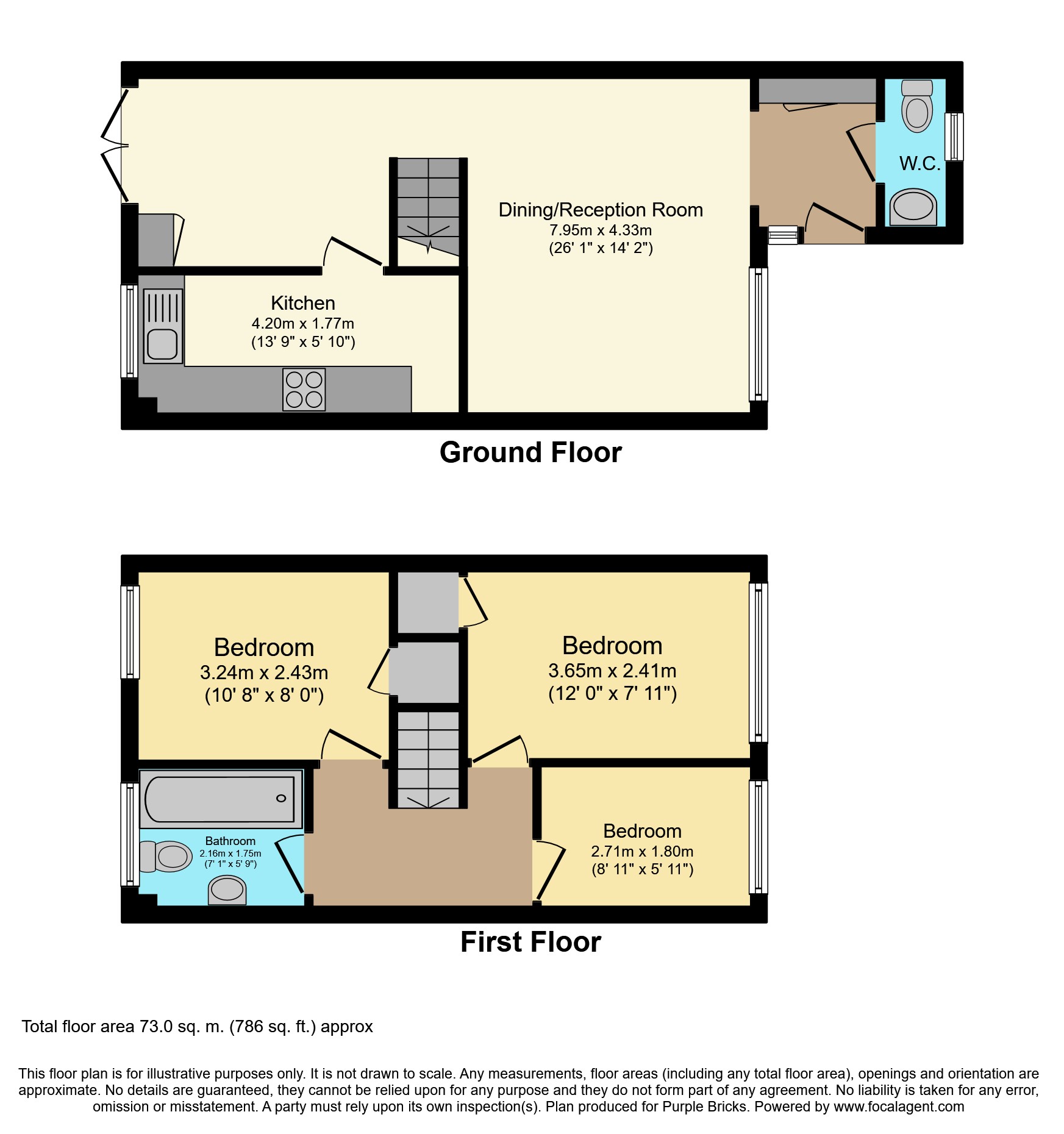 3 Bedrooms Terraced house for sale in Falcon Way, Sunbury-On-Thames TW16