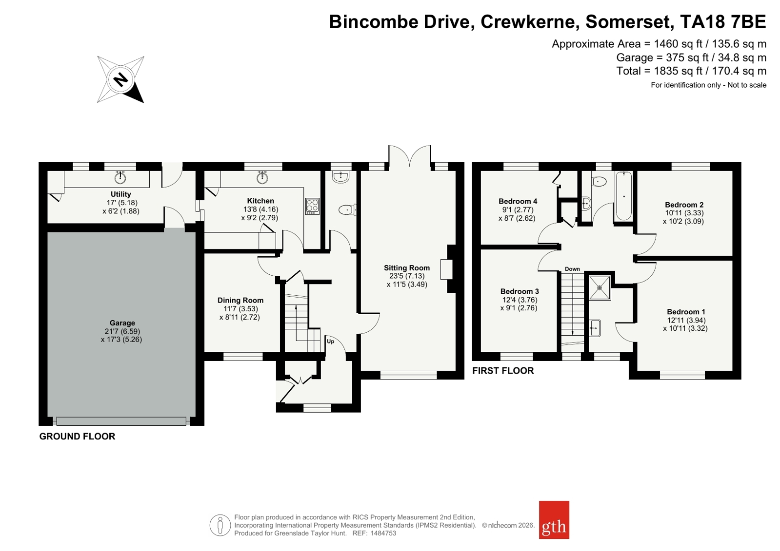 31, Bincombe Drive, Somerset floorplan