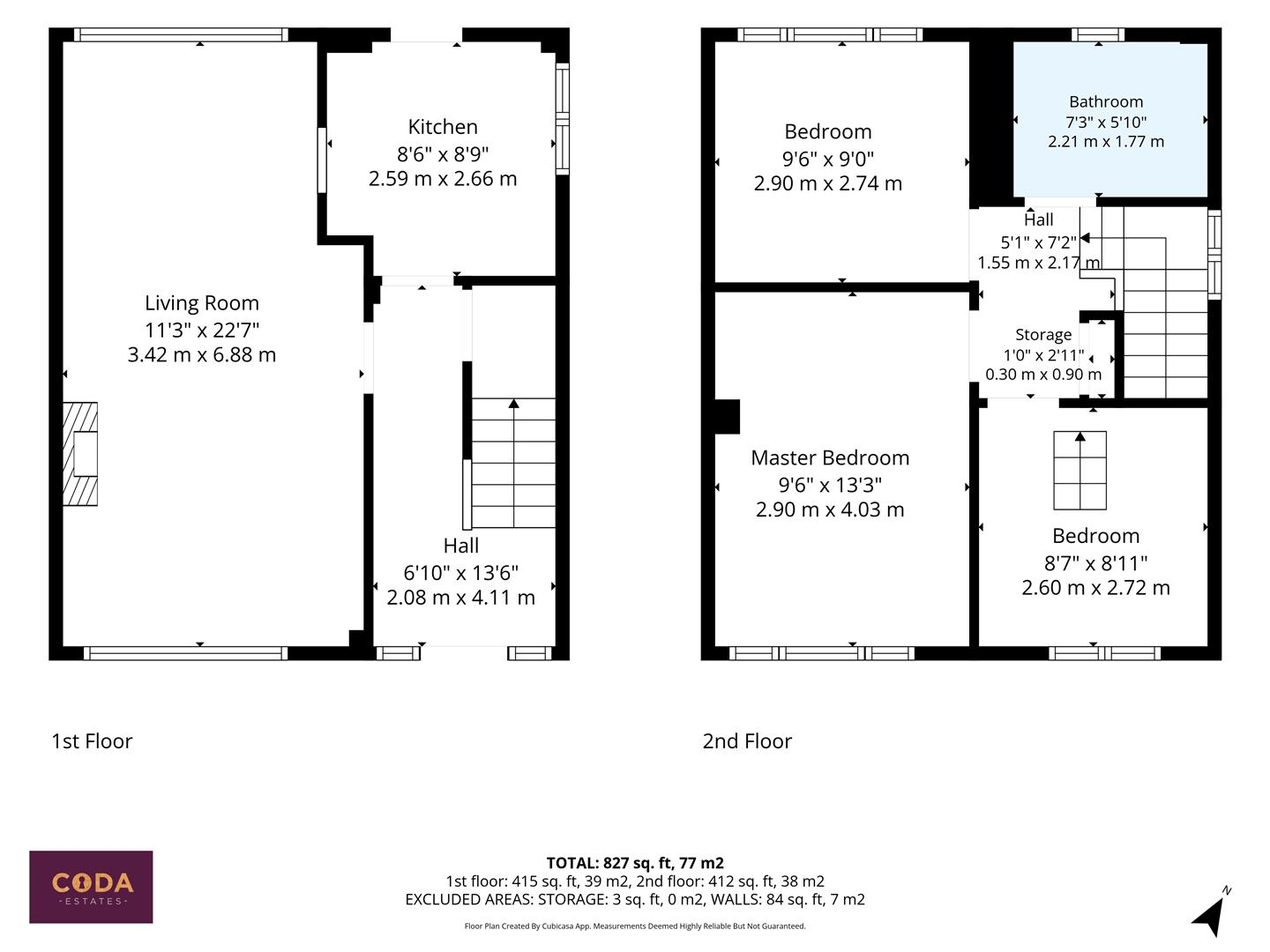 80, Blackthorn Avenue, Glasgow floorplan
