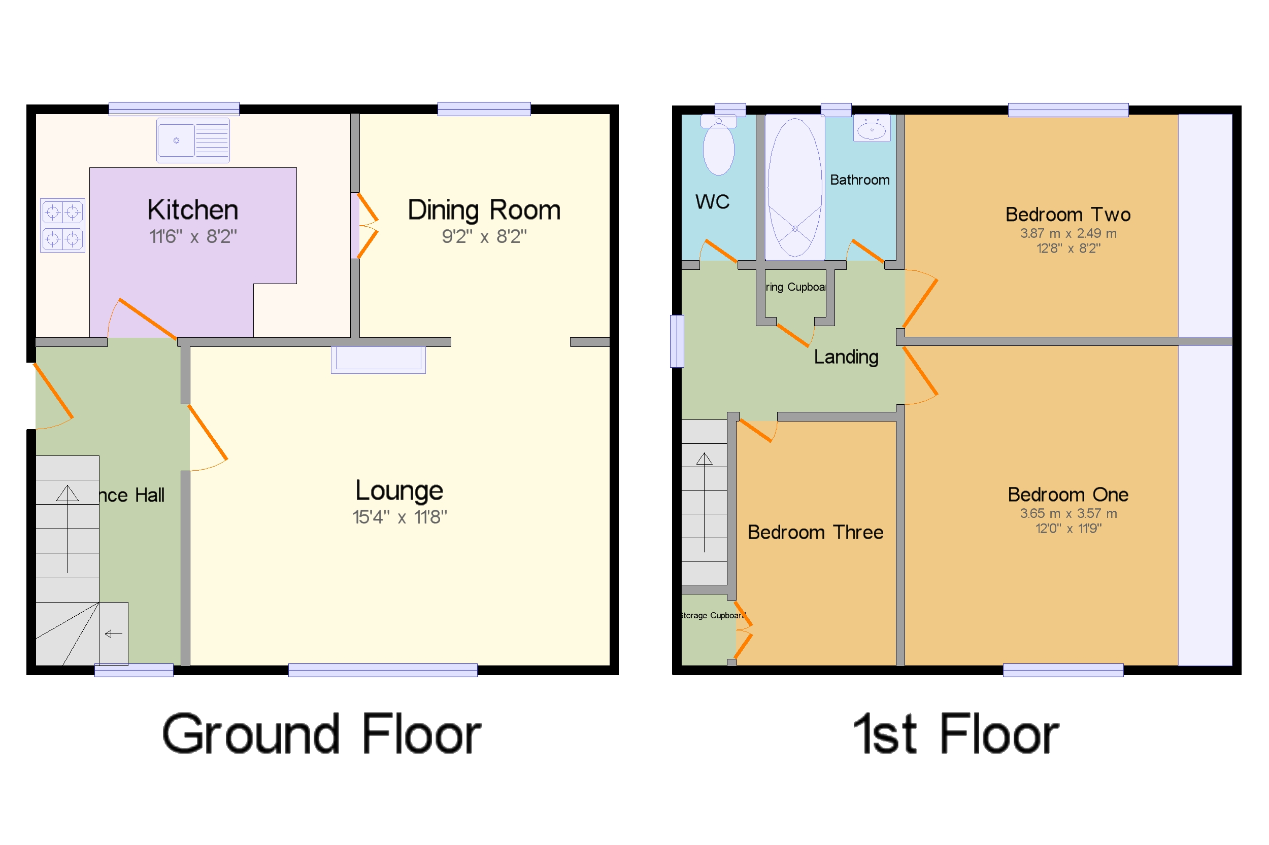 14, Heol Fryn, Colwyn Bay floorplan