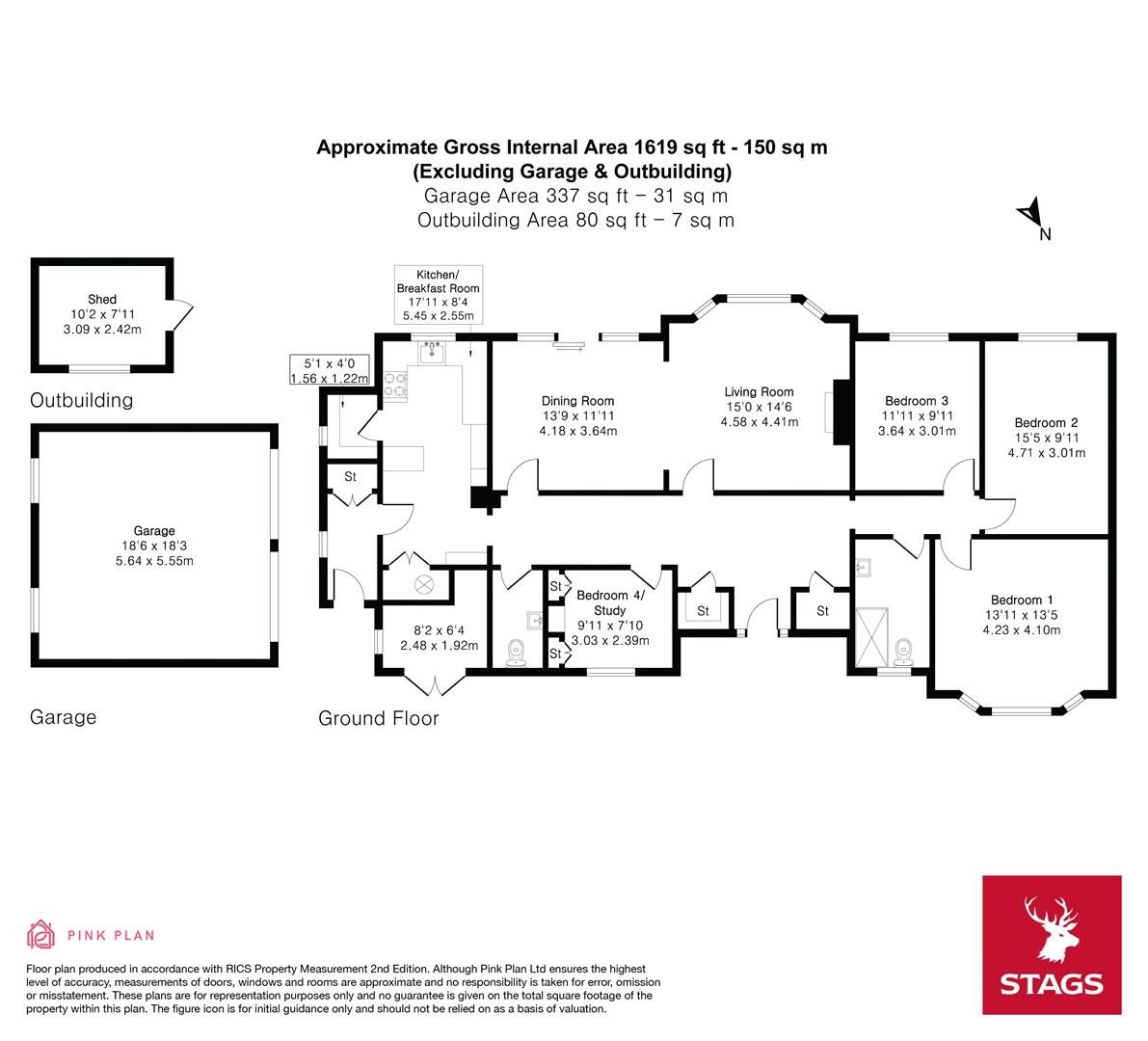 Thistle Park, Winkleigh floorplan