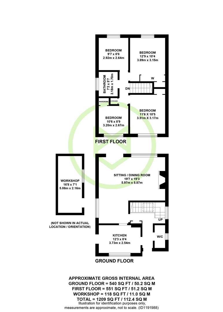 14, Bassett Meadow, Southampton floorplan