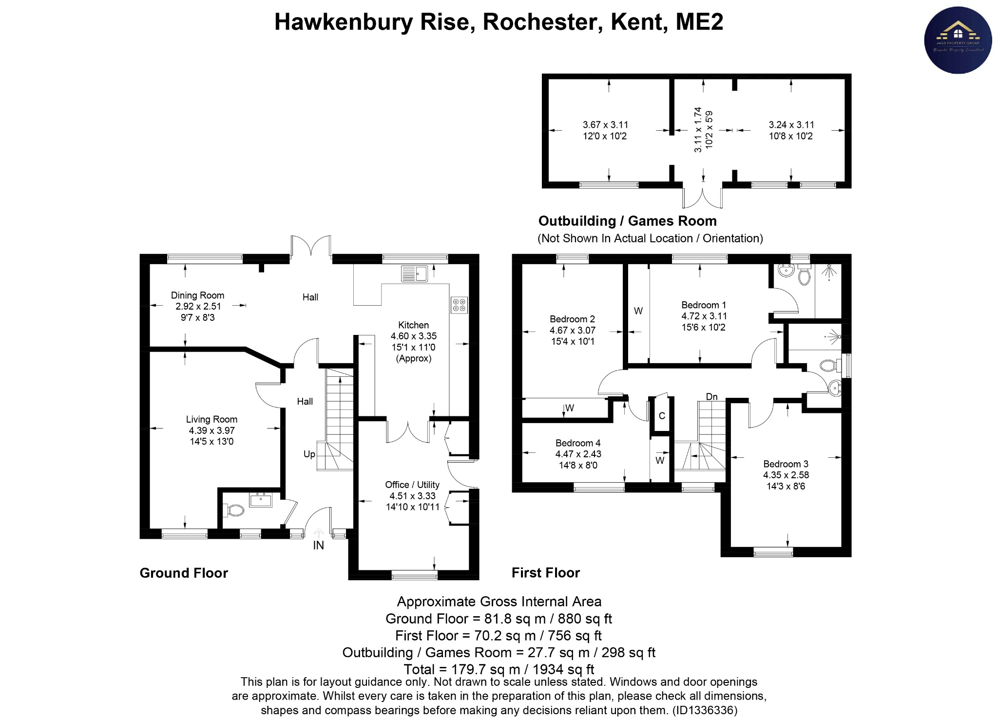 18, Hawkenbury Rise, Rochester floorplan