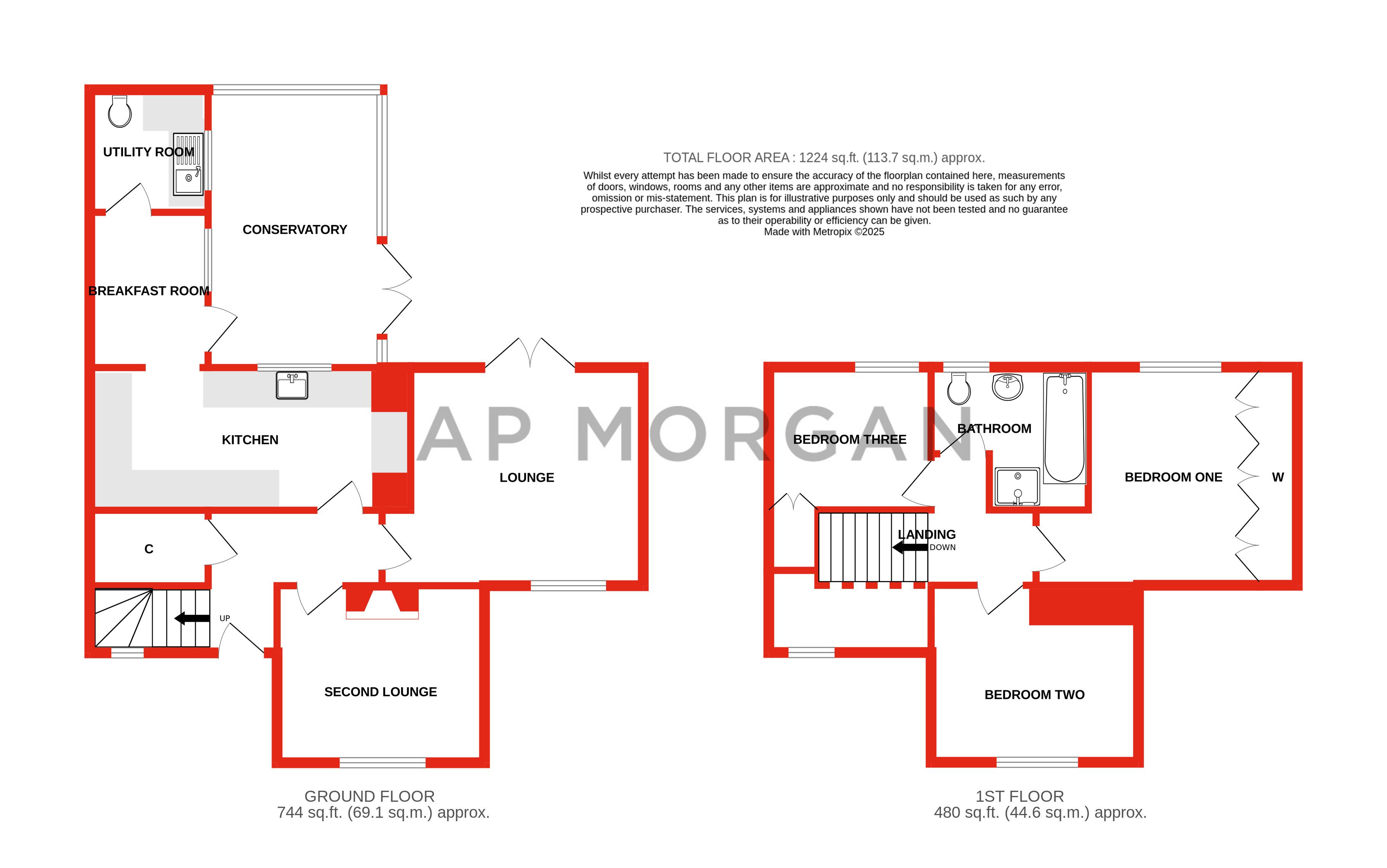 5 New Cottages Lane,, Prestwood, Staffordshire floorplan