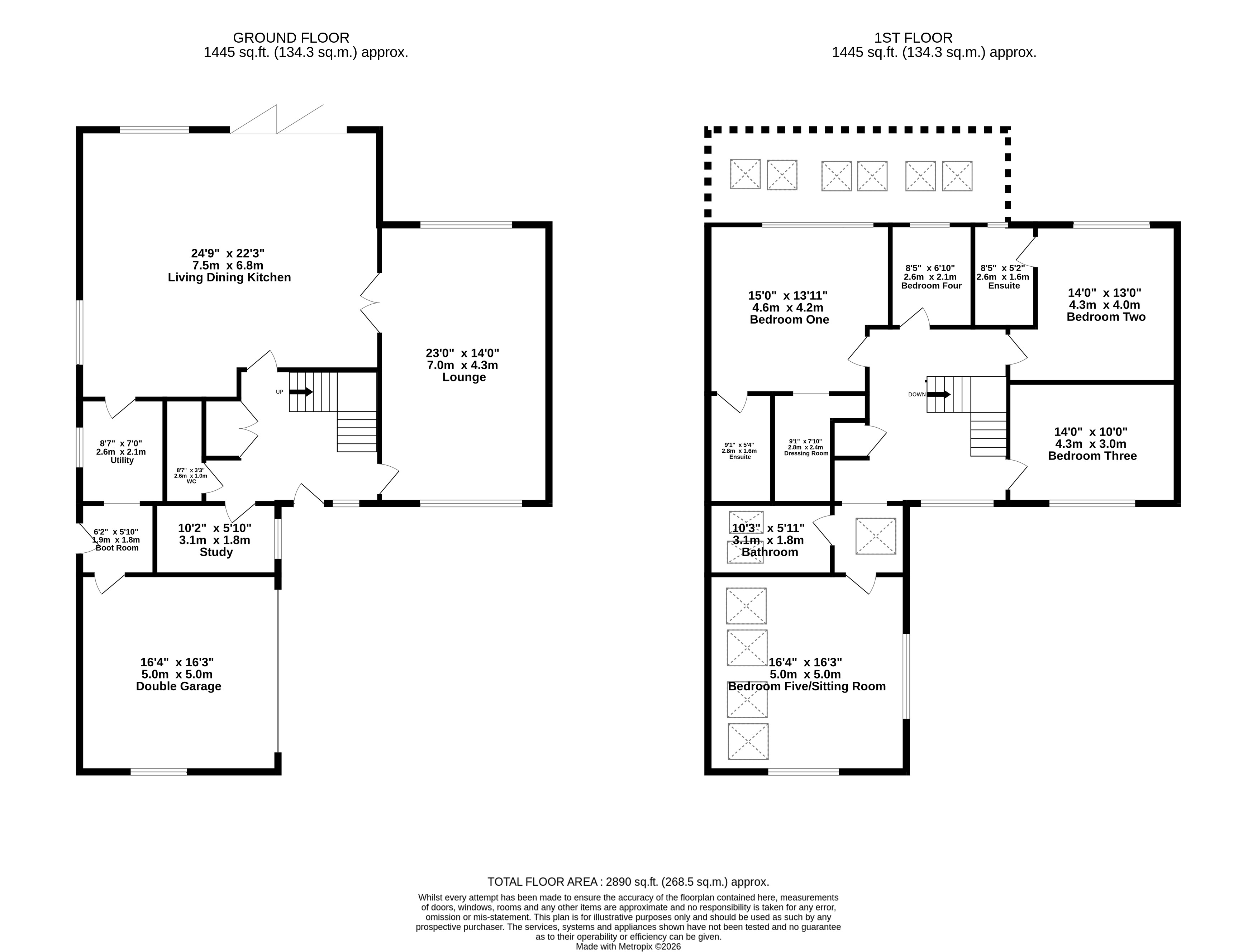 10, Stocksmead Court, Huddersfield floorplan