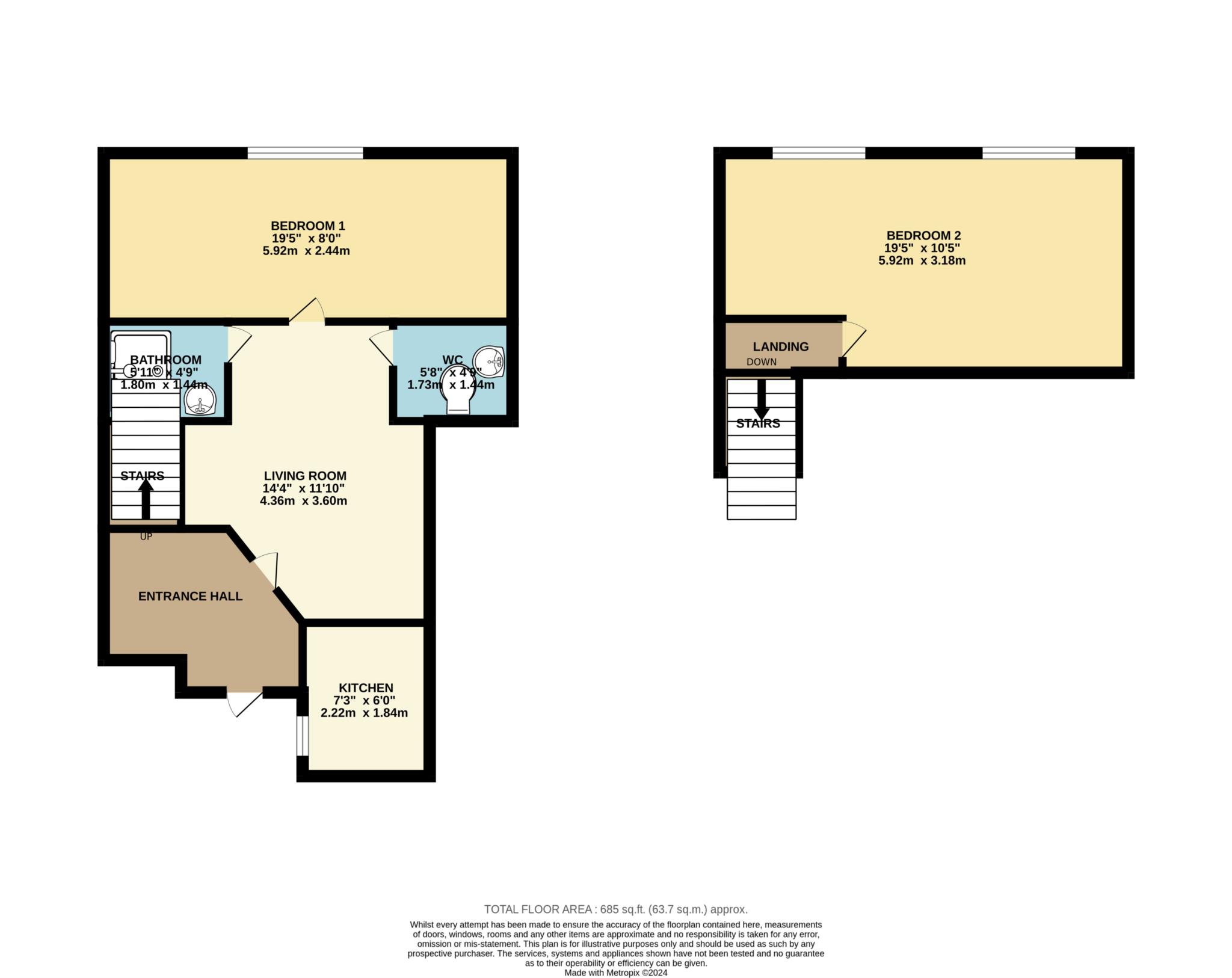 Wokingham Road, Reading floorplan