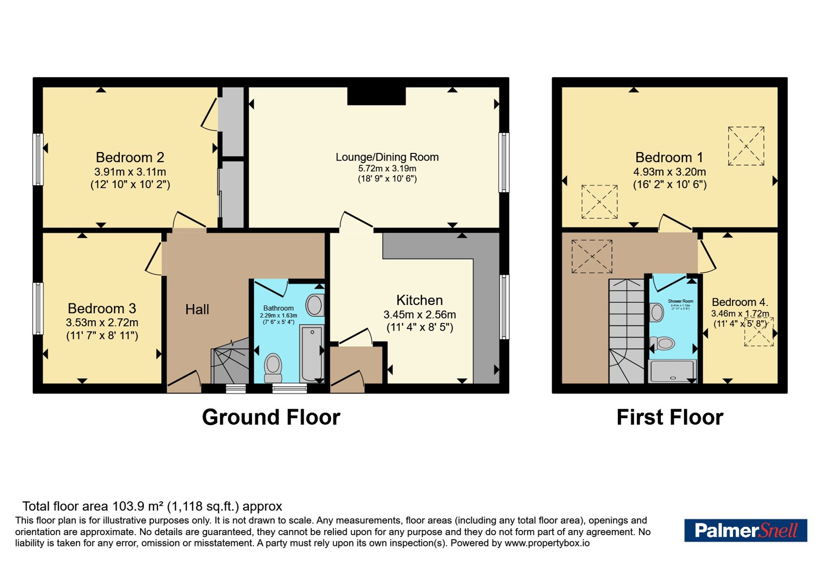 2, High View Drive, Bridgwater floorplan