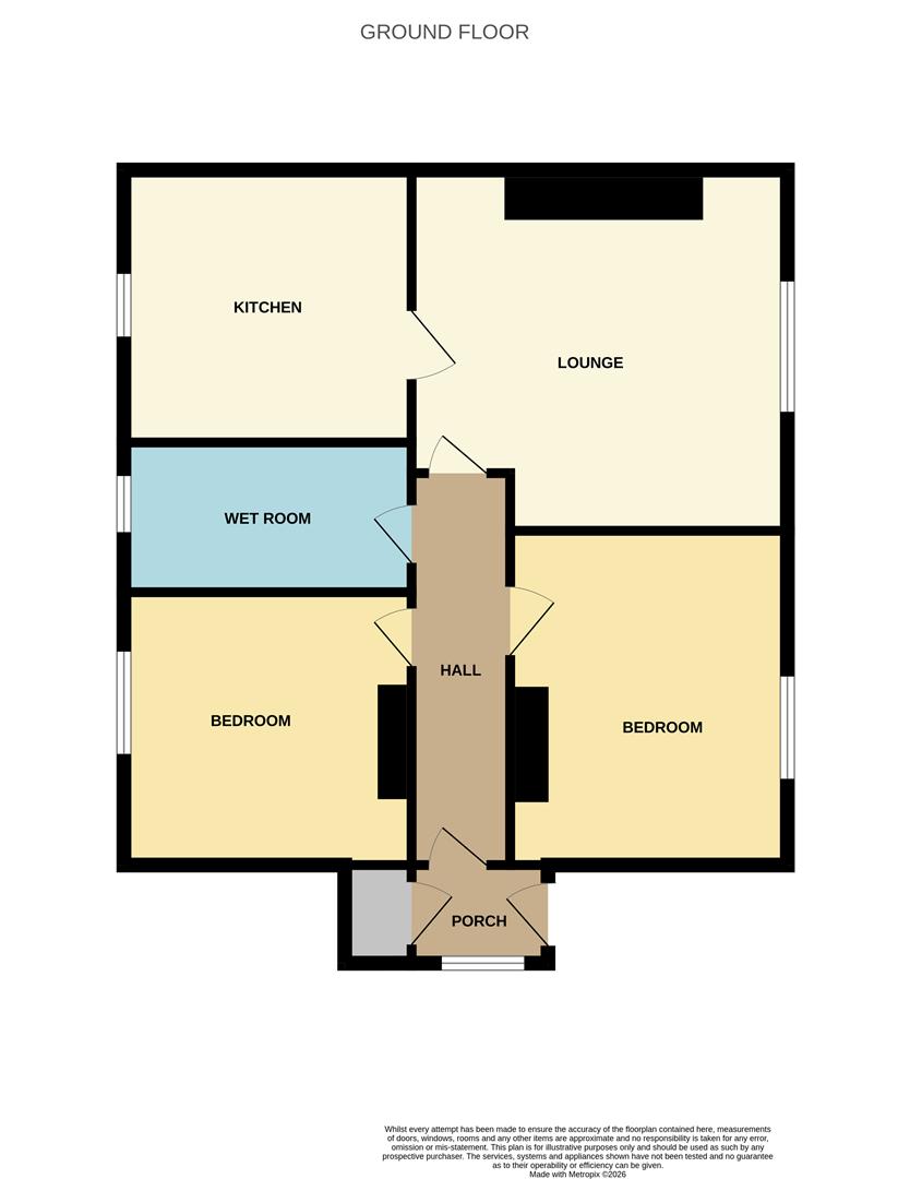 32, Memorial Road, Leven floorplan