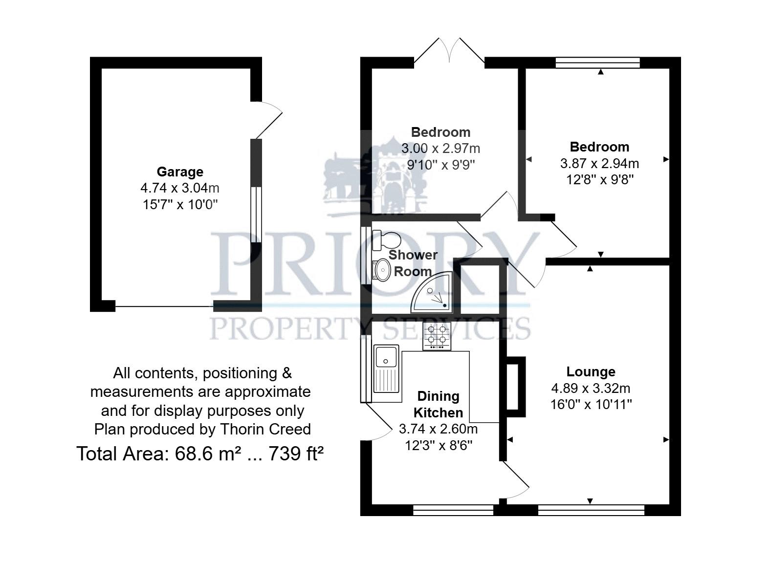 17, Lyndhurst Drive, Biddulph floorplan