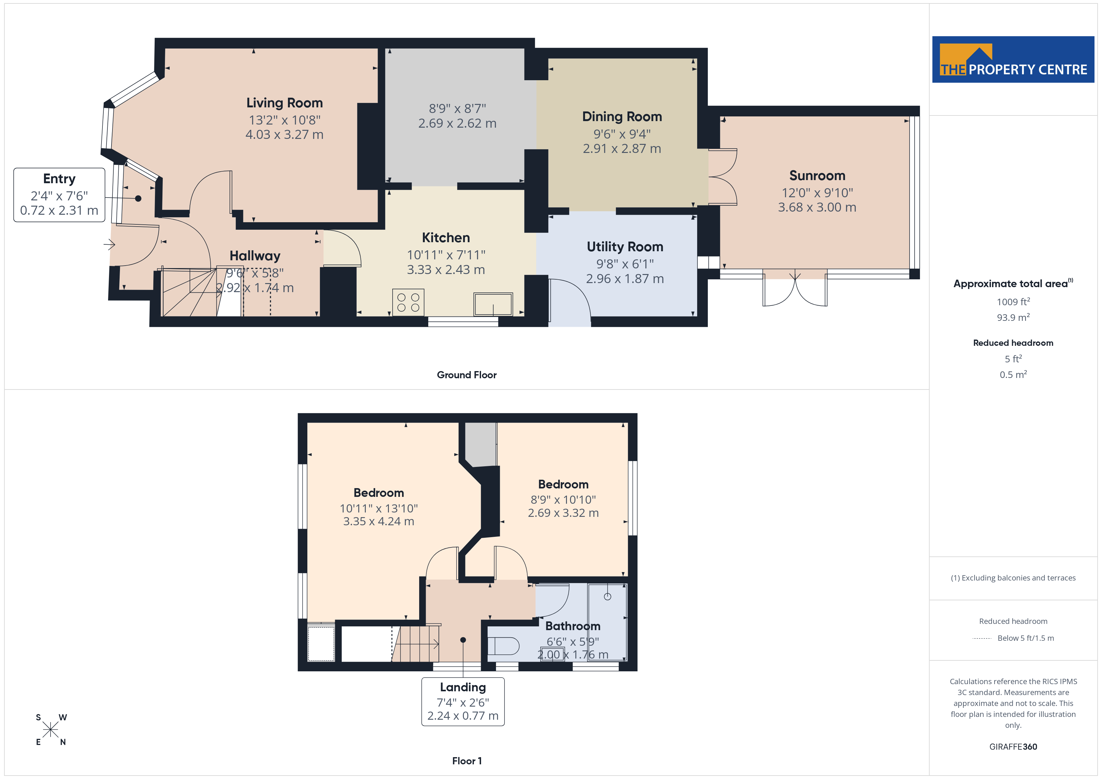 42, Canterbury Road, Worcestershire floorplan