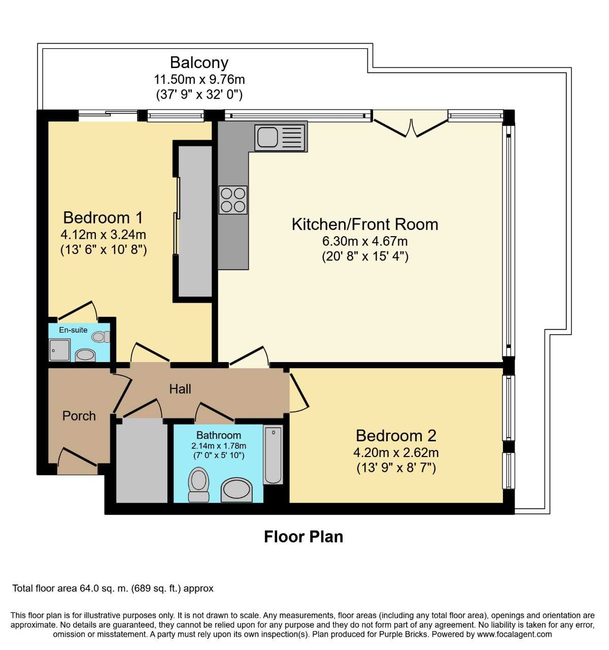 2 Bedrooms Flat for sale in 112 The Avenue, Wembley HA9