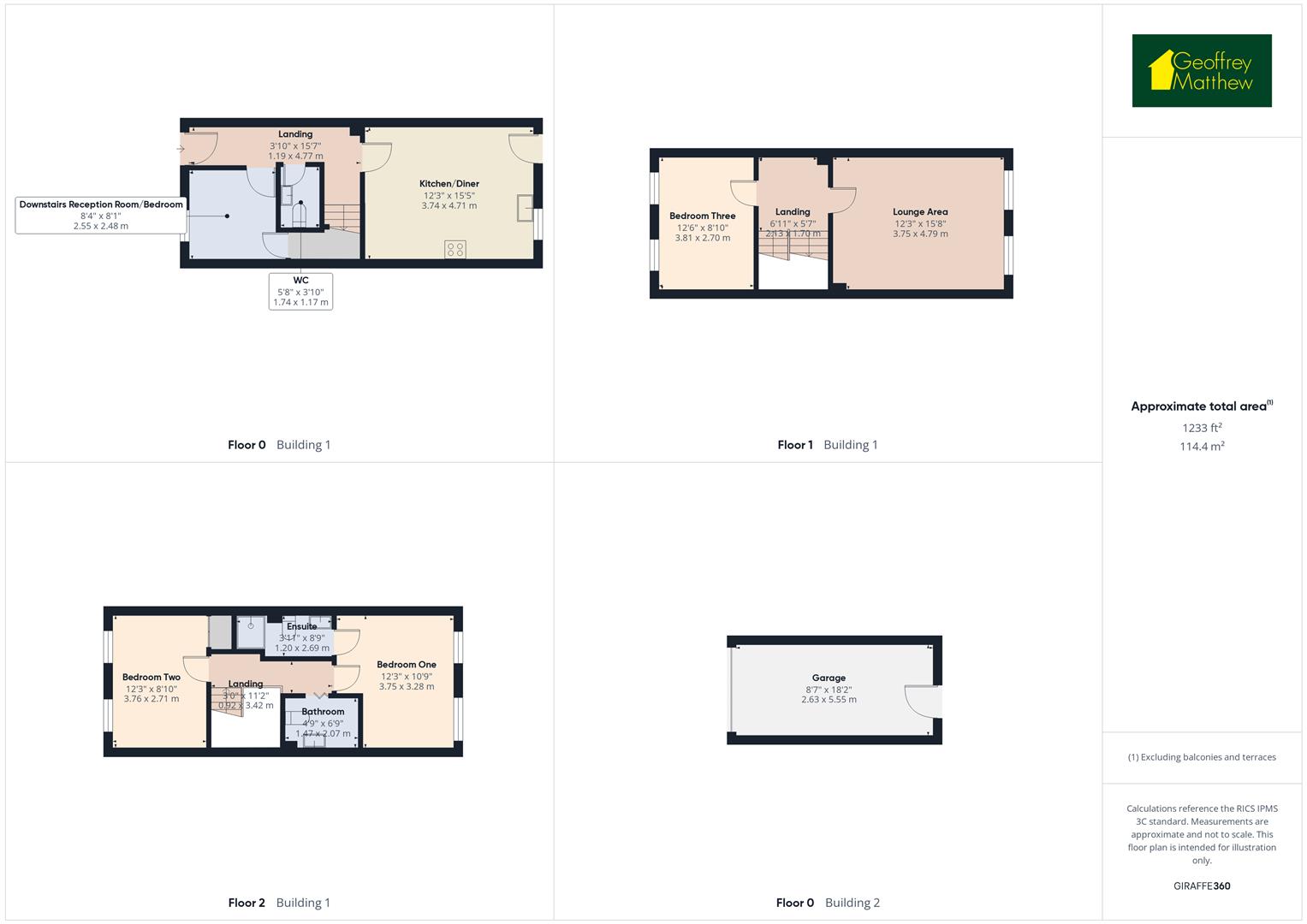 13, Merrick Close, Stevenage floorplan