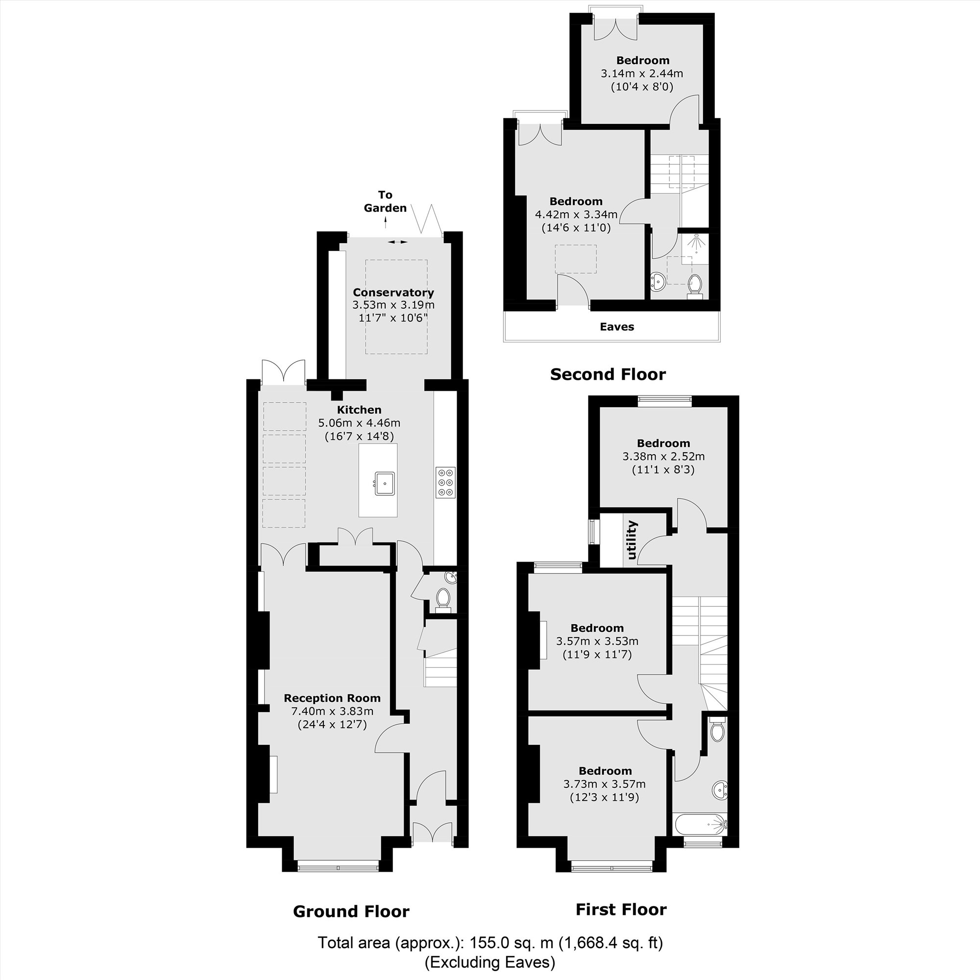 146, Wyndcliff Road, London floorplan