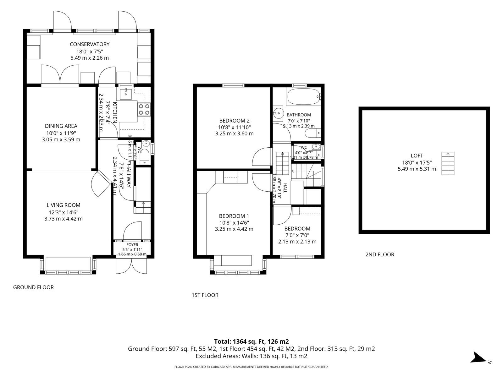 Wentworth Road, Barnet floorplan