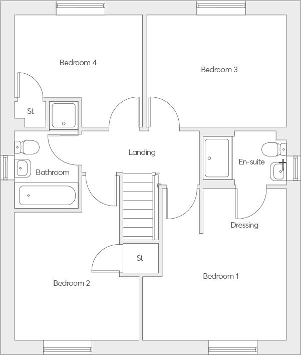 170, Off Catterick Road, Brough With St Giles, Catterick Garrison floorplan