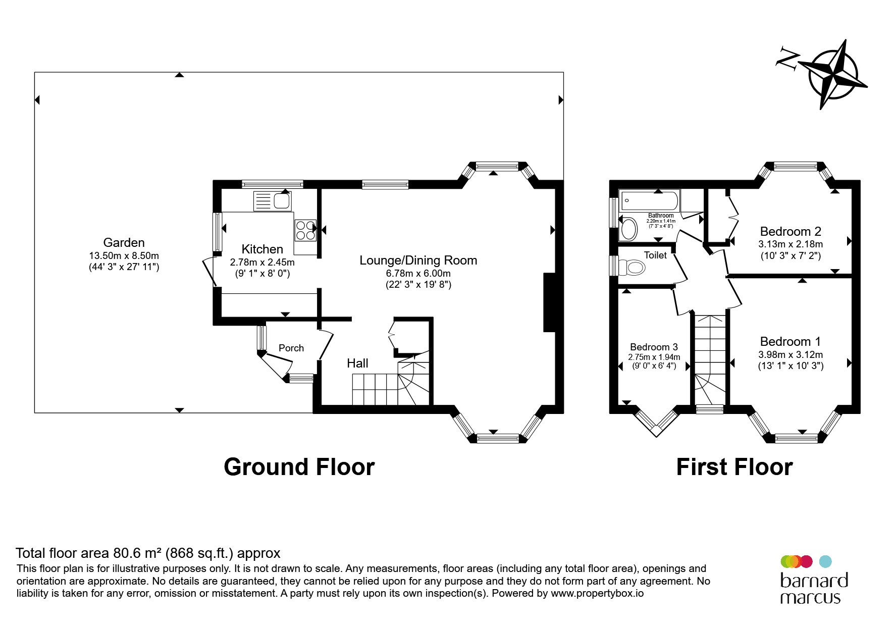 80, Wolsey Crescent, Morden floorplan