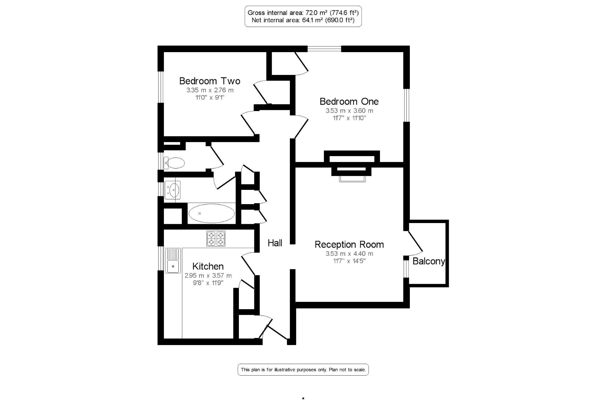 2 Bedrooms Flat for sale in Kingsnympton Park, Kingston Upon Thames, Surrey KT2