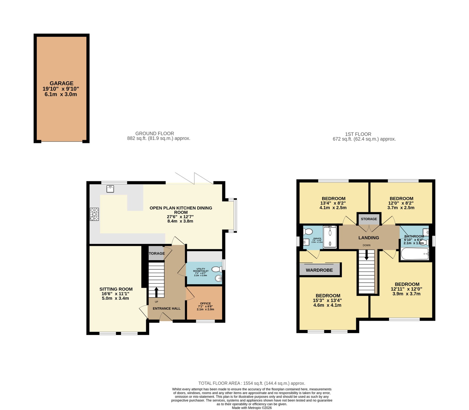 6, Cranesbill Road, Southampton floorplan