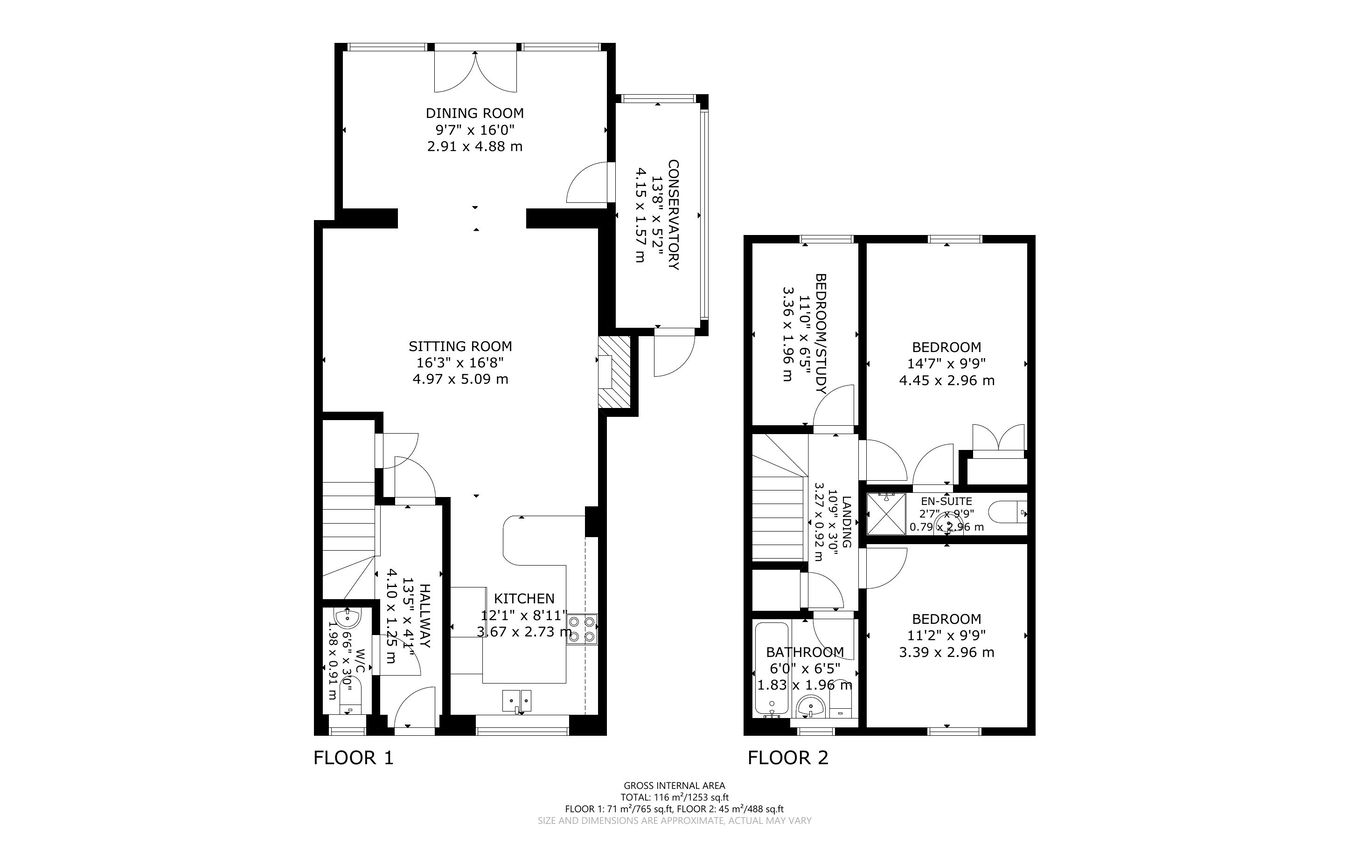 Old Forge Close, Hailsham floorplan