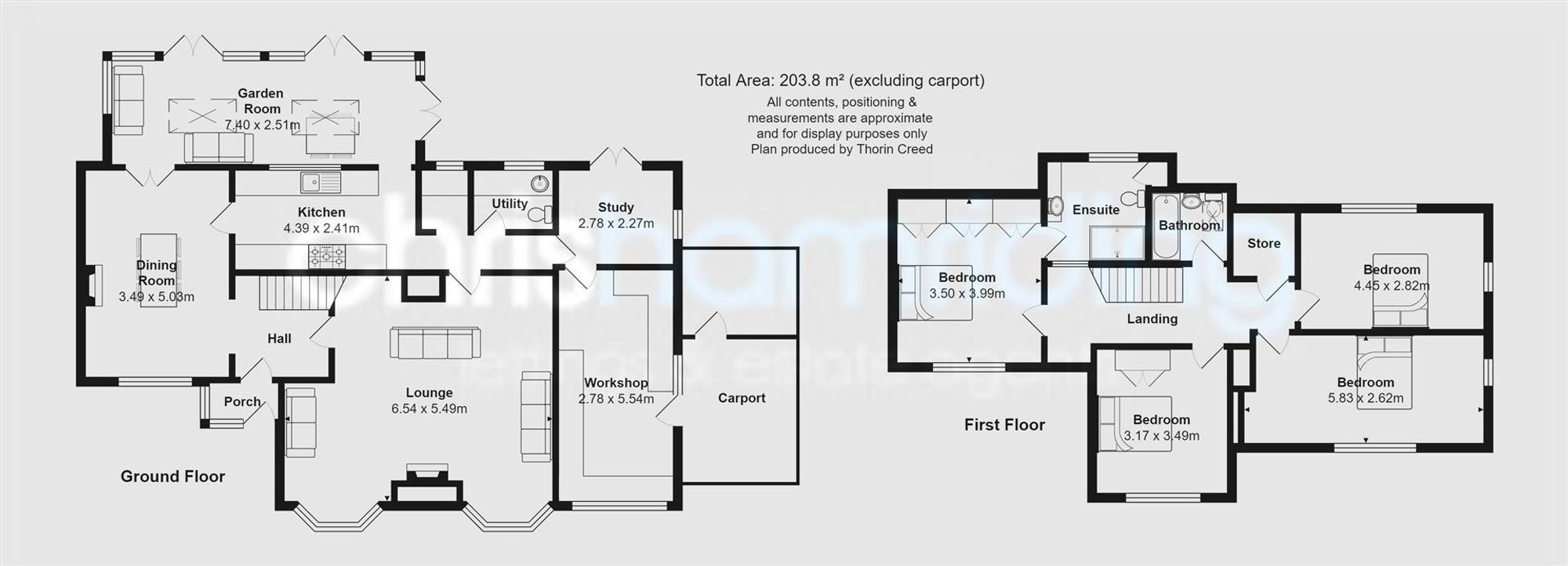 135 Congleton Road, Staffordshire floorplan