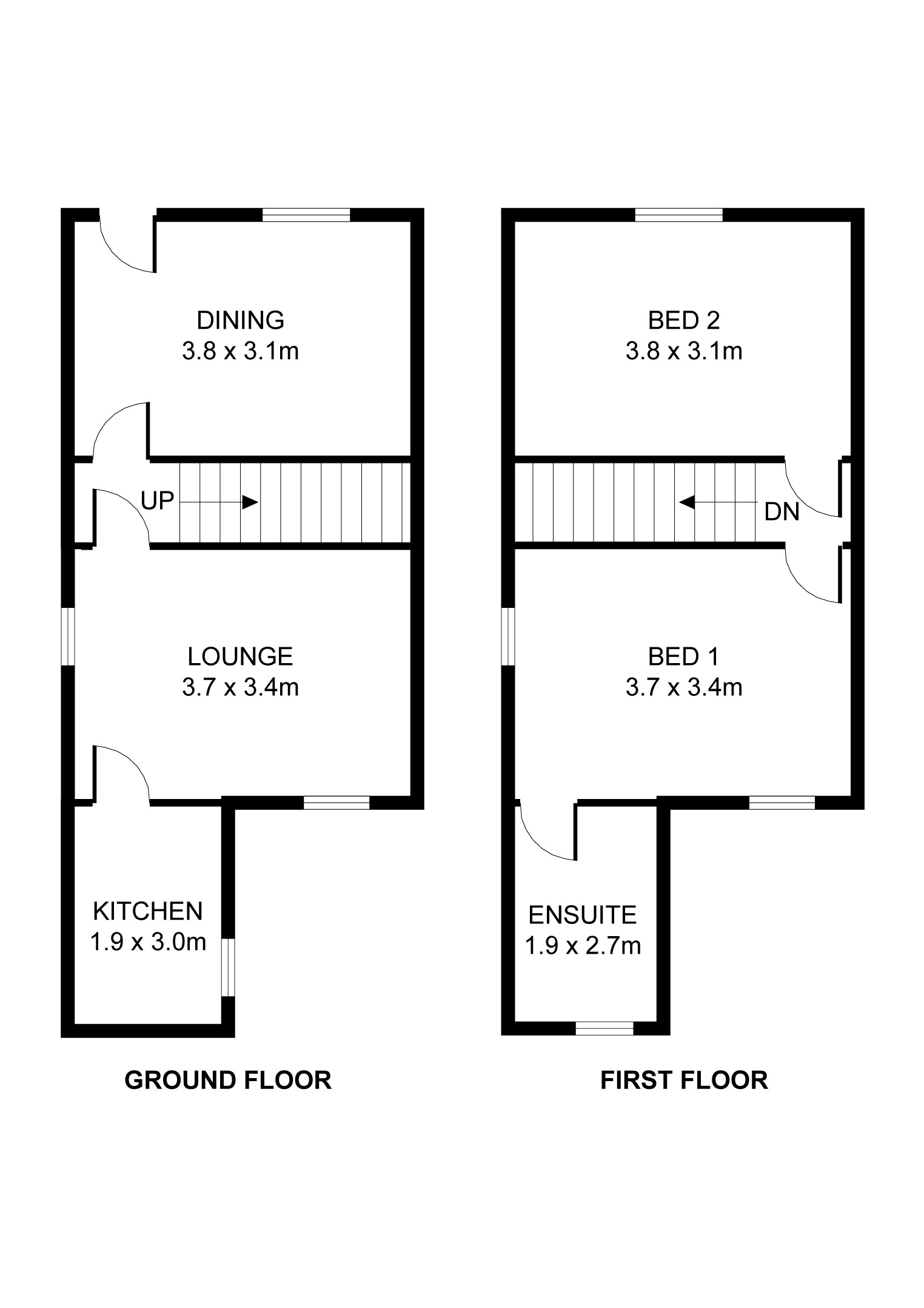 14, Edward Street, Northwich floorplan