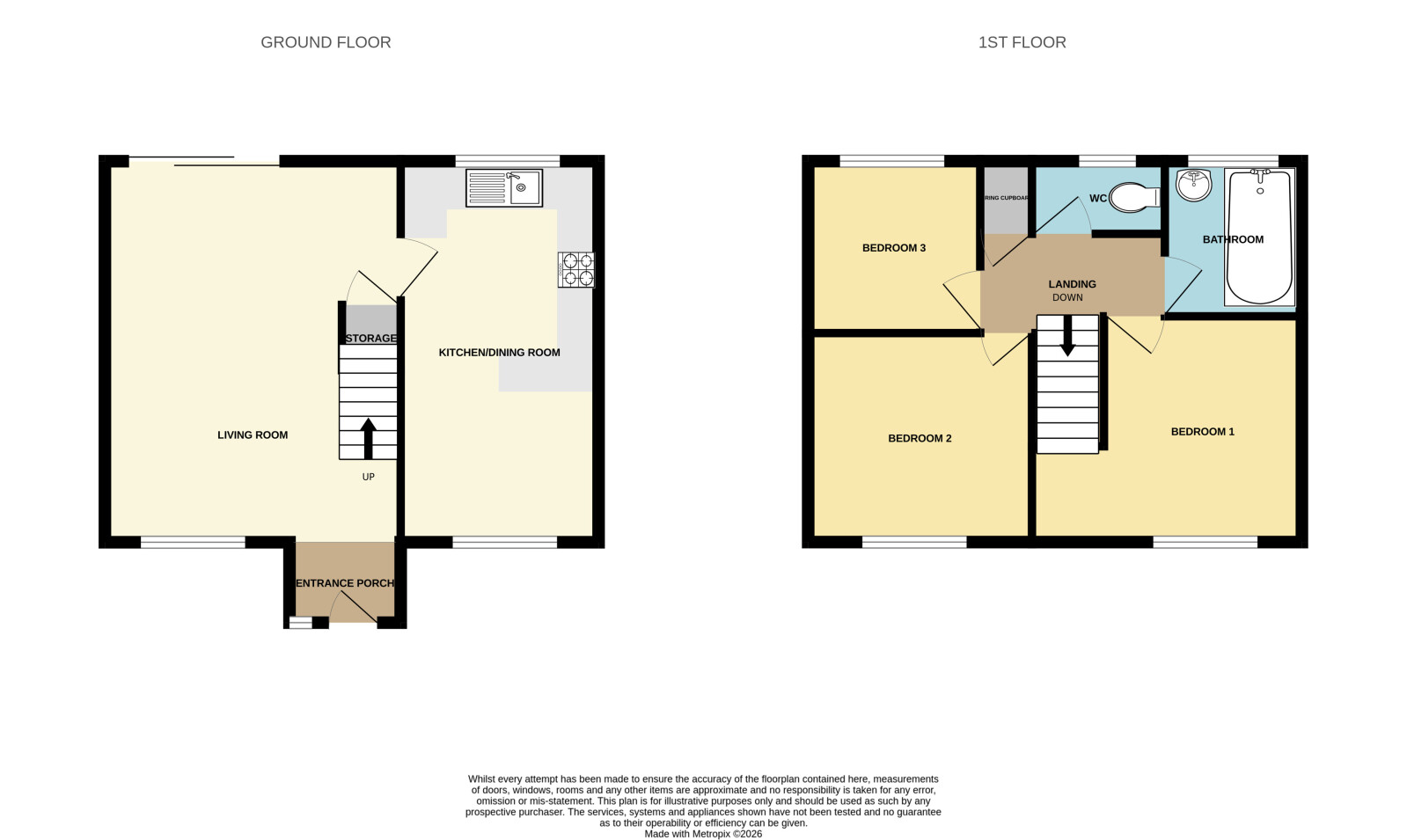 89, Goldingham Drive, Essex floorplan