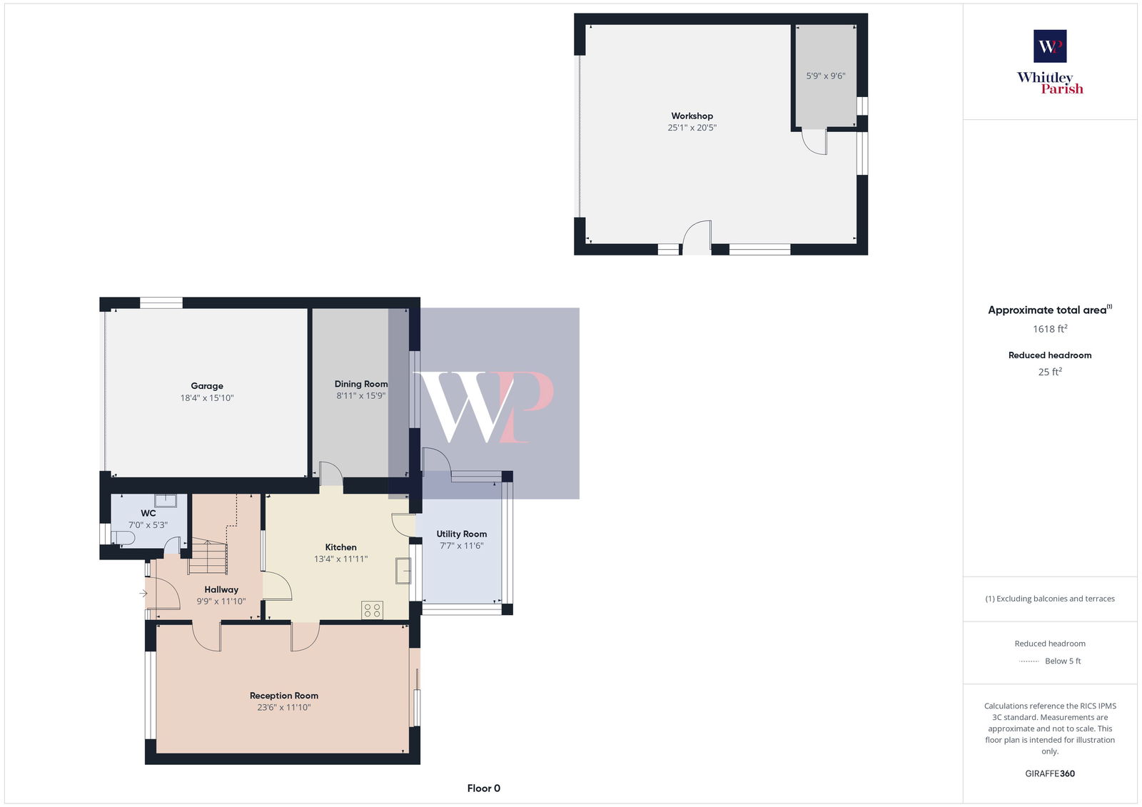 51, Walcot Rise, Diss floorplan