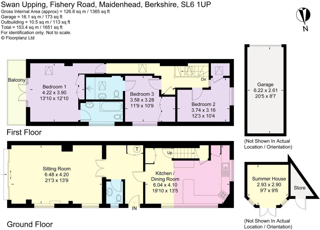 3 Bedrooms End terrace house to rent in Fishery Road, Maidenhead SL6