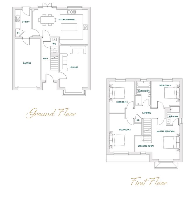 Plot 140 The Merion The Grange, City Fields, Neil Fox Way, Wakefield