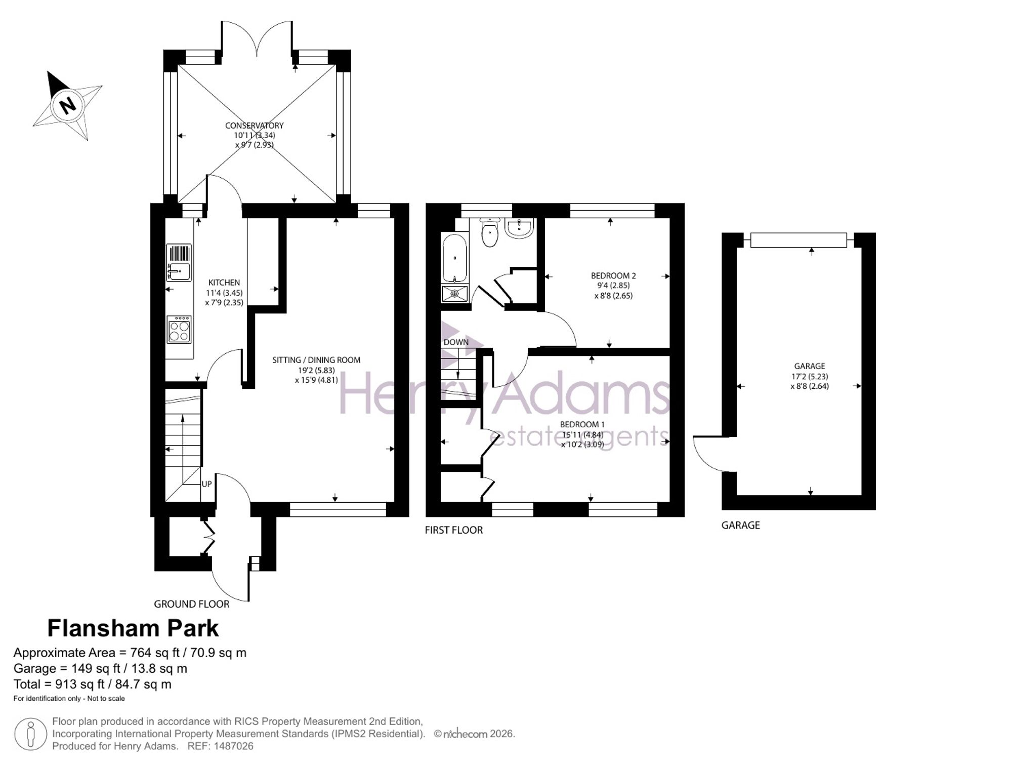 35 Flansham Park, Bognor Regis floorplan