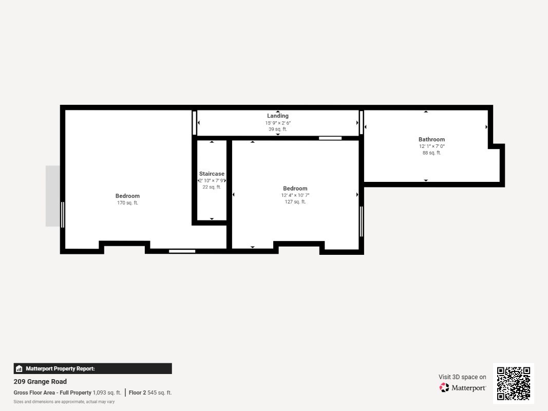 209, Grange Road, Birmingham floorplan